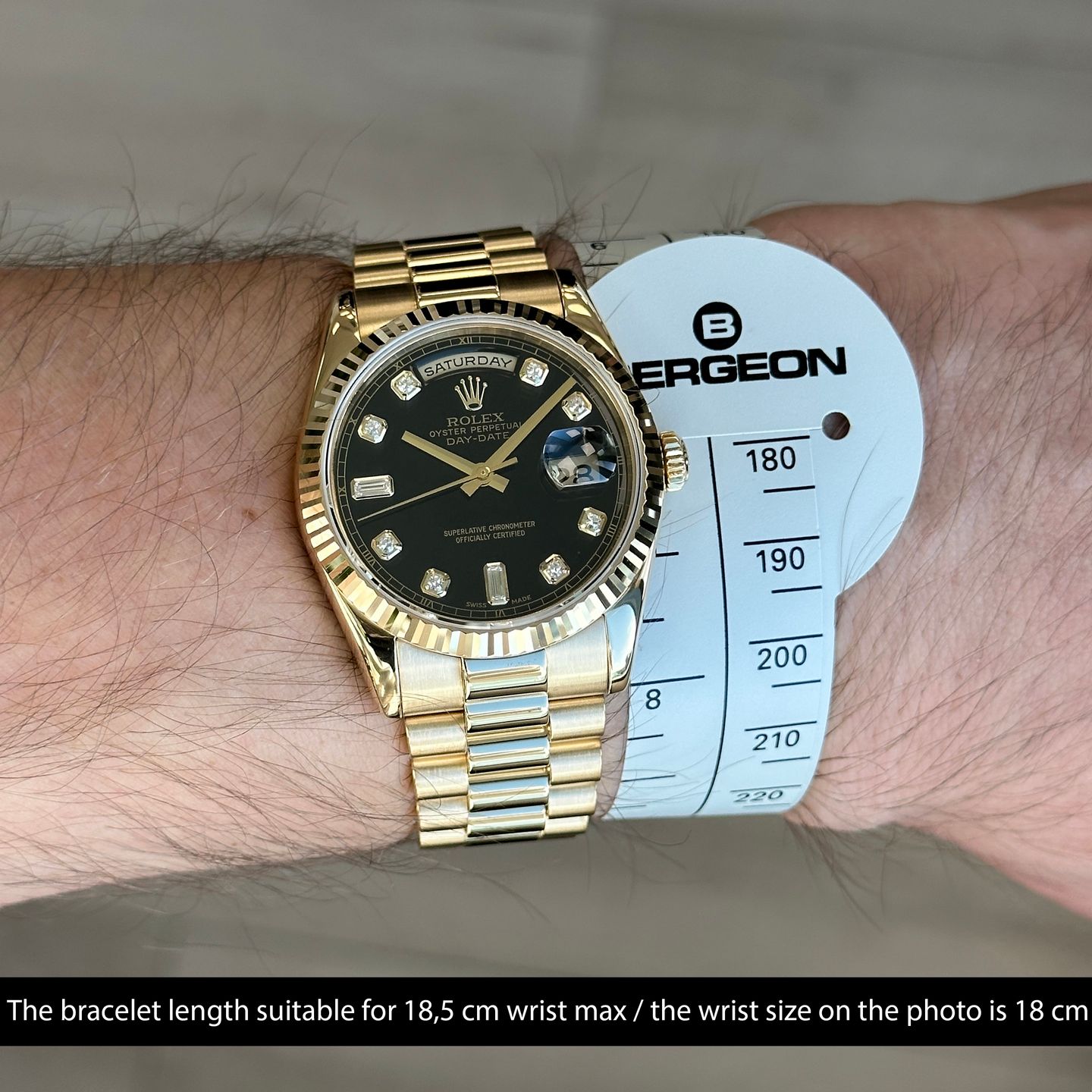 Rolex Day-Date 36 118238 (2000) - 36mm Geelgoud (5/8)