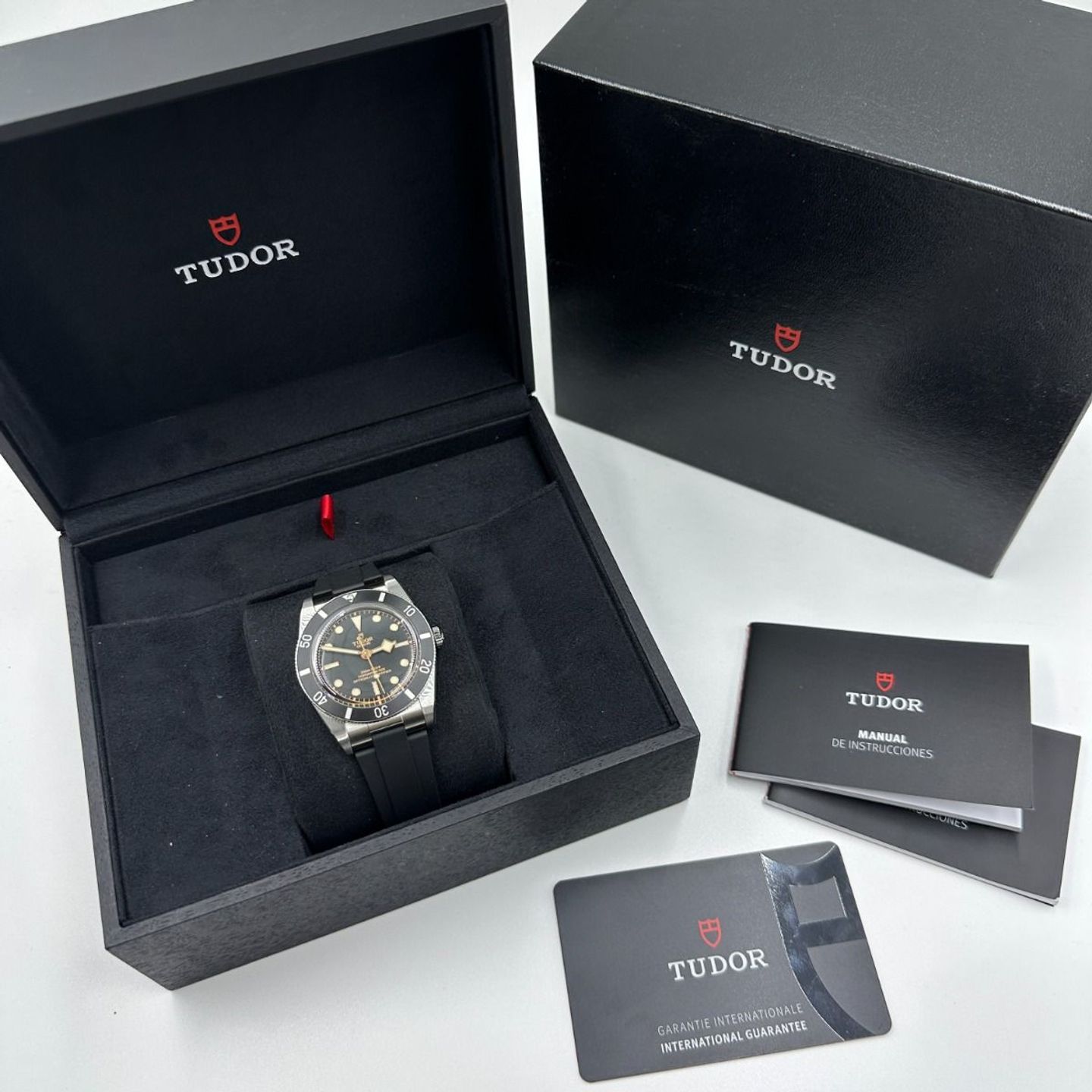 Tudor Black Bay 54 79000N-0002 (2024) - Zwart wijzerplaat 37mm Staal (2/8)