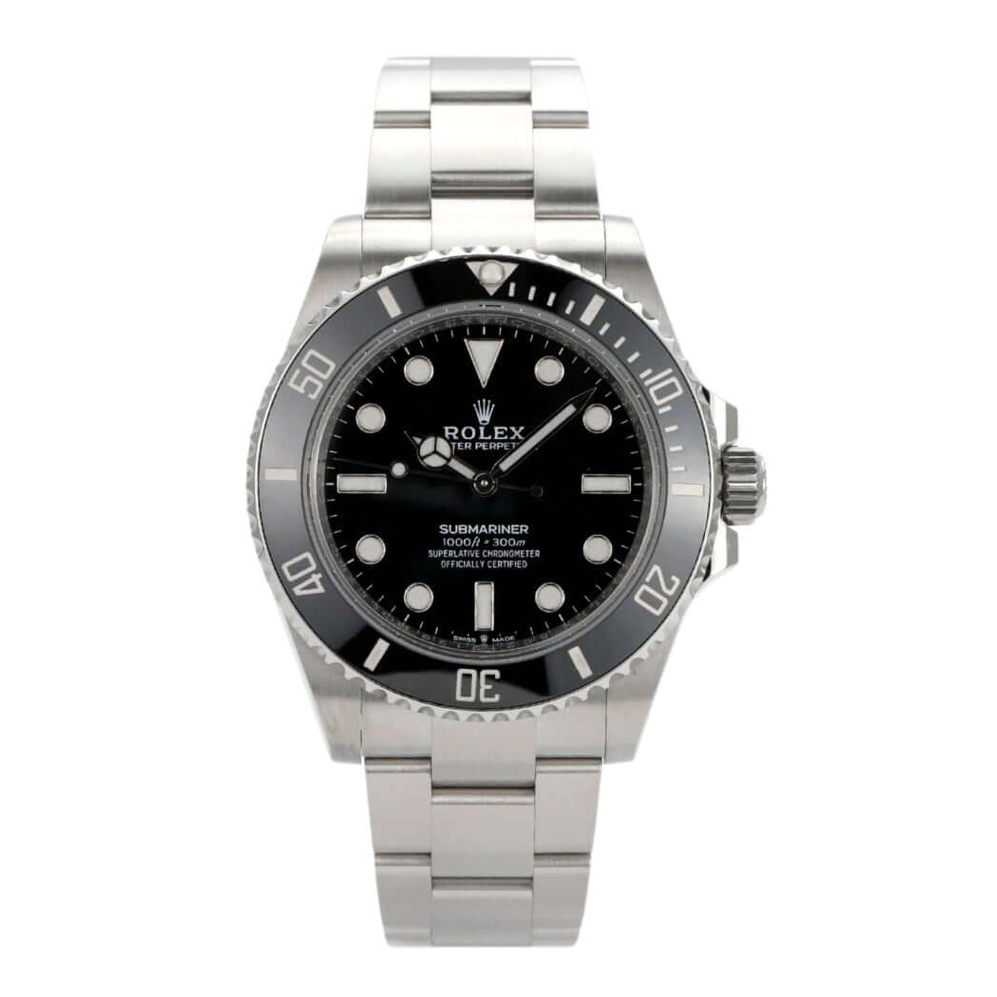 Rolex Submariner No Date 124060 (2023) - Black dial 41 mm Steel case (2/8)