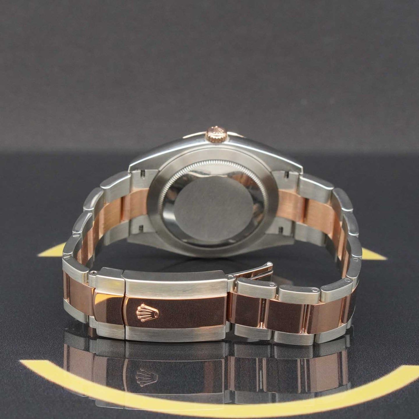 Rolex Datejust 41 126331 (2021) - Brown dial 41 mm Gold/Steel case (7/7)