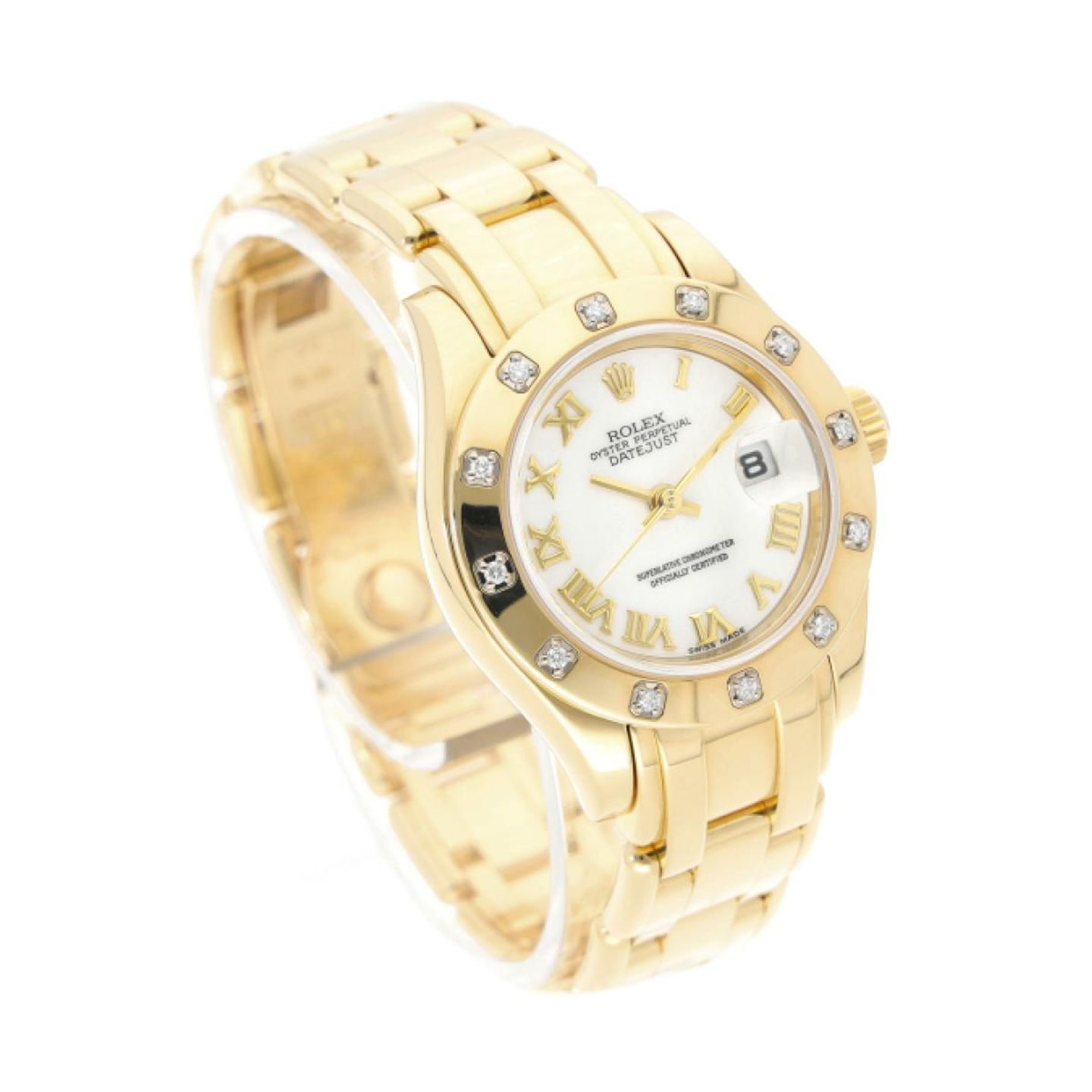 Rolex Lady-Datejust Pearlmaster 80318 - (3/4)