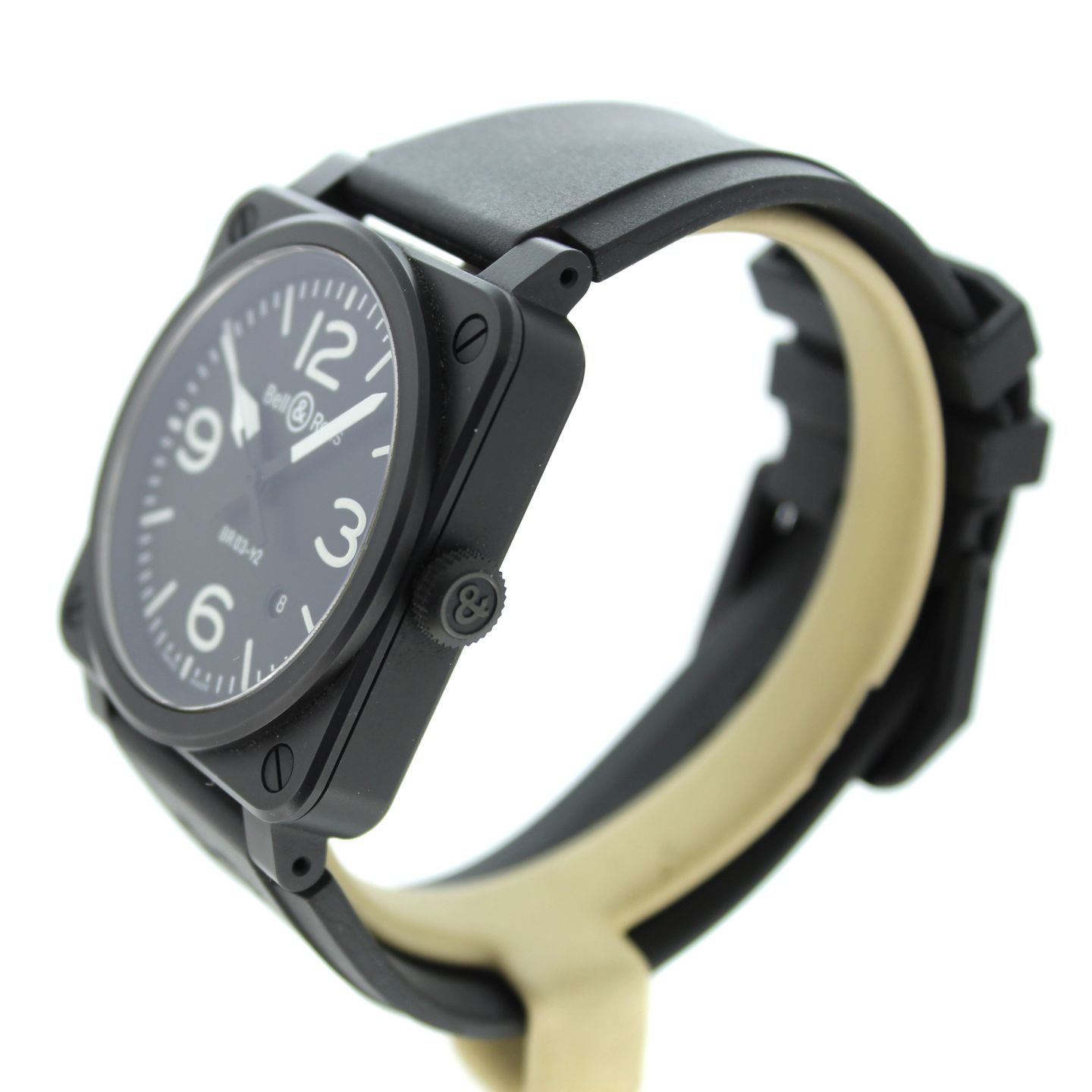 Bell & Ross BR 03-92 Ceramic BR0392-BL-CE (2023) - Zwart wijzerplaat 42mm Keramiek (5/6)