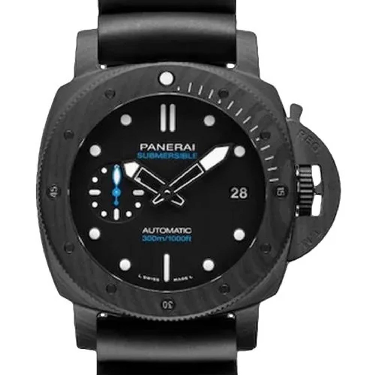 Panerai Submersible PAM01592 (2026) - Black dial 42 mm Carbon case (1/1)