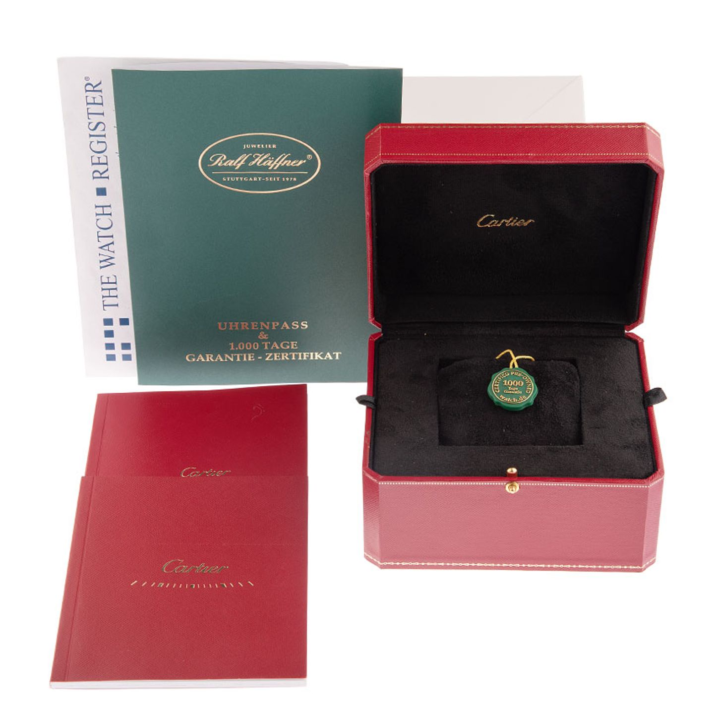 Cartier Santos Dumont 4242 (2020) - Silver dial 28 mm Steel case (2/8)