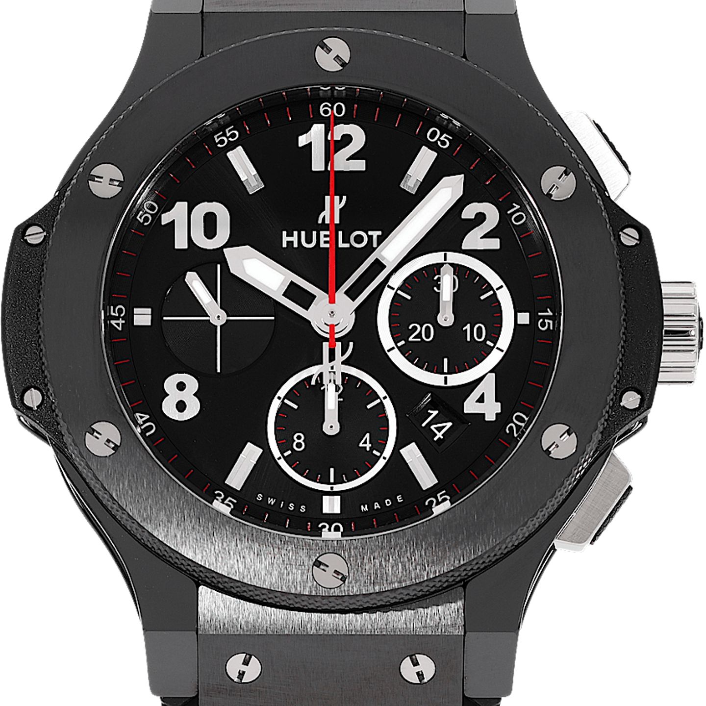 Hublot Big Bang 44 mm 301.CM.130.RX (2022) - Black dial 44 mm Ceramic case (2/5)