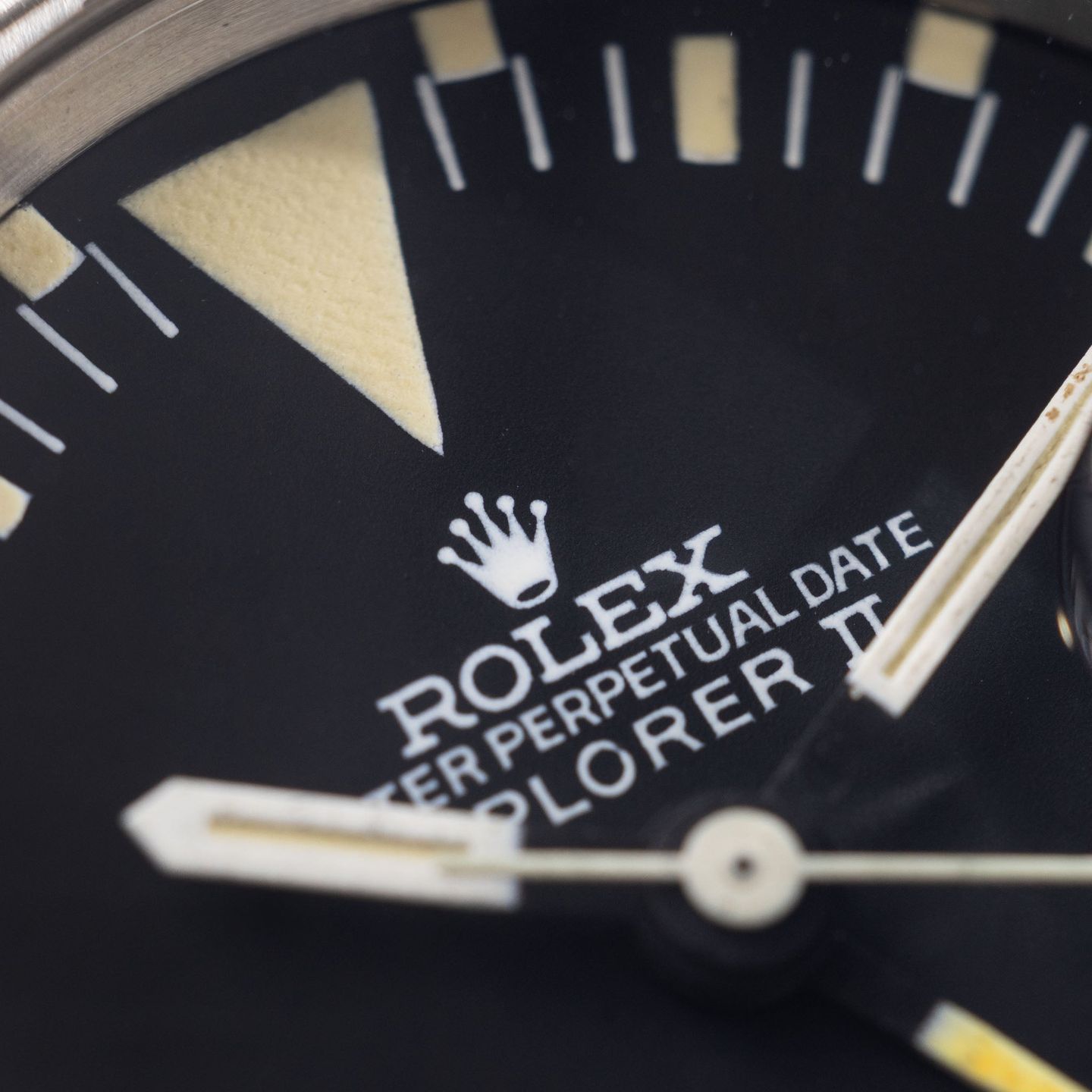Rolex Explorer II 1655 (1972) - Black dial 40 mm Steel case (8/8)