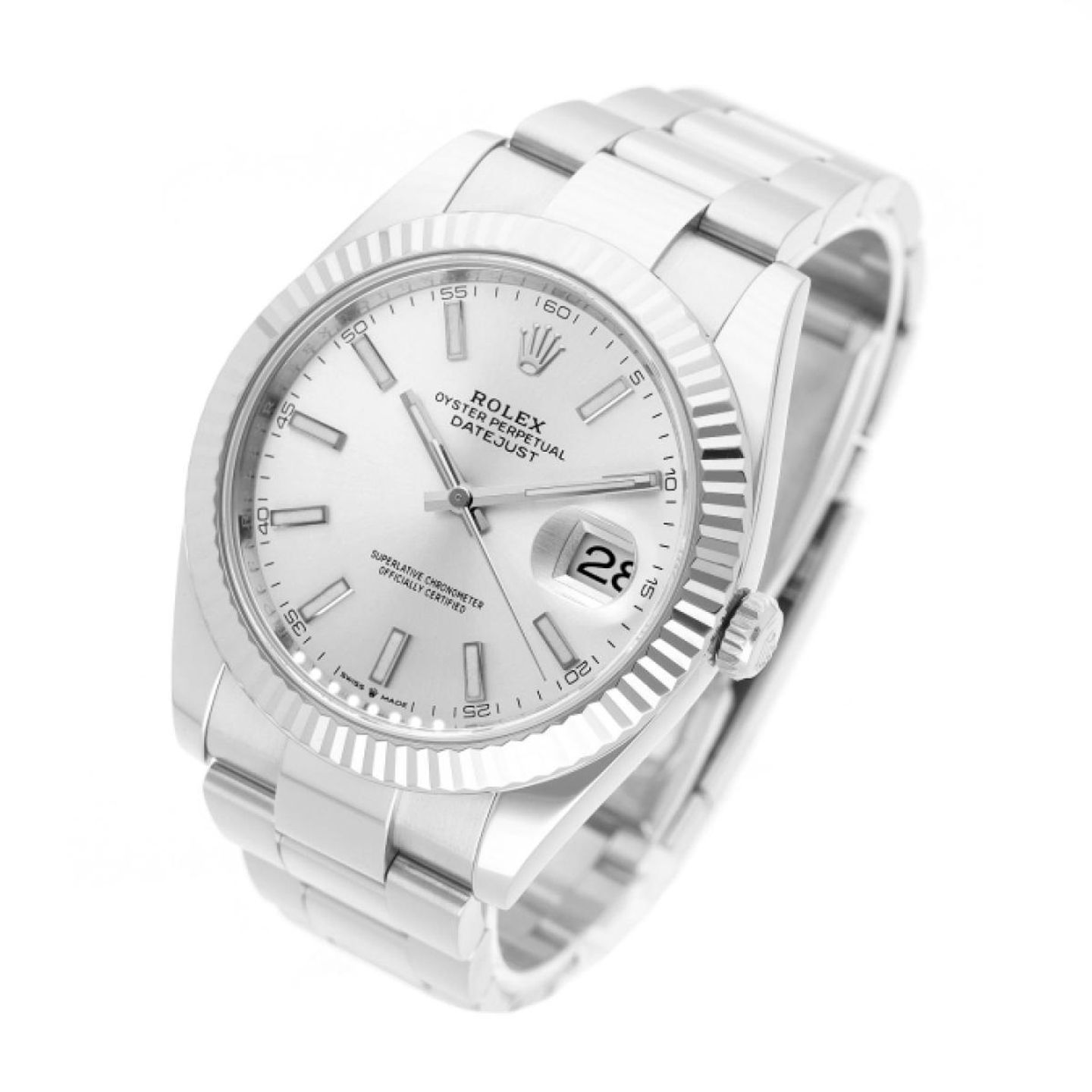 Rolex Datejust 41 126334 (2022) - Silver dial 41 mm Steel case (2/5)