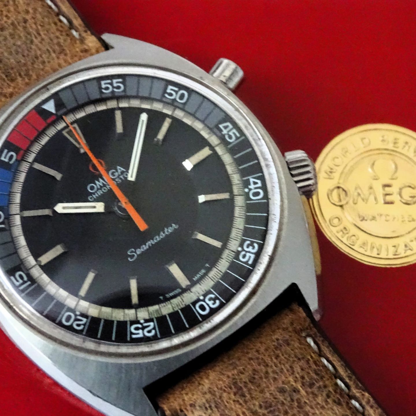Omega Seamaster 145.008 (1969) - Black dial 41 mm Steel case (1/8)
