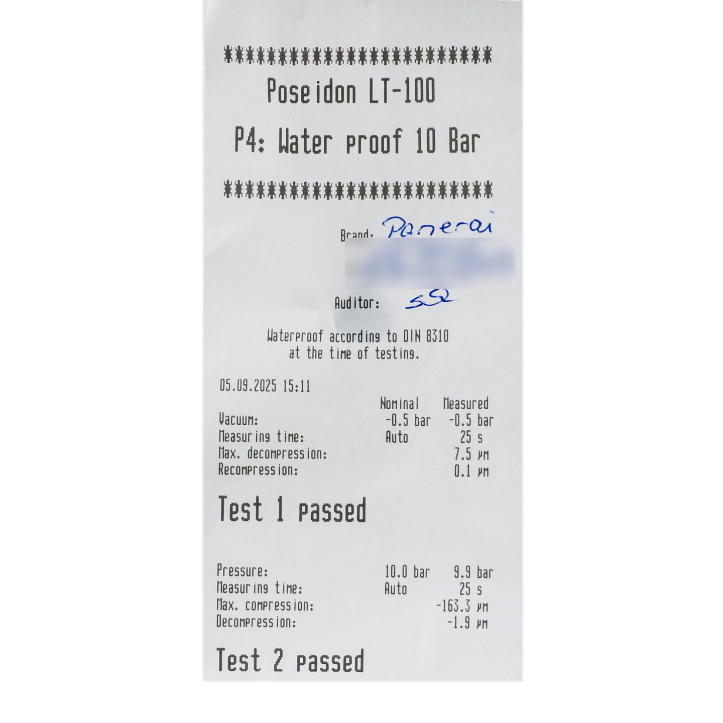 Panerai Radiomir 1940 3 Days PAM00932 (Unknown (random serial)) - Blue dial 47 mm Steel case (5/8)