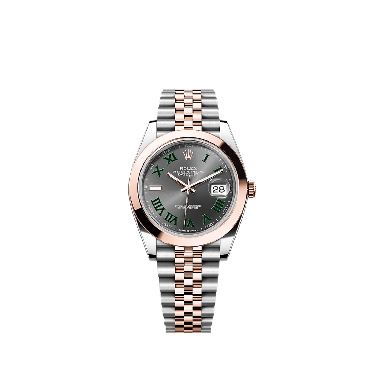 Rolex Datejust 41 126301 (2025) - Grey dial 41 mm Gold/Steel case (1/1)