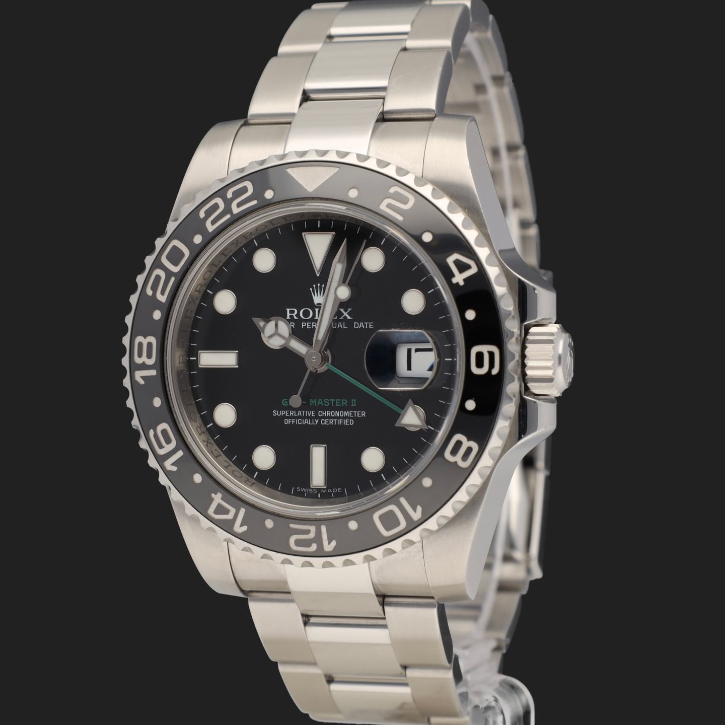 Rolex GMT-Master II 116710LN (2008) - 40mm Staal (1/8)