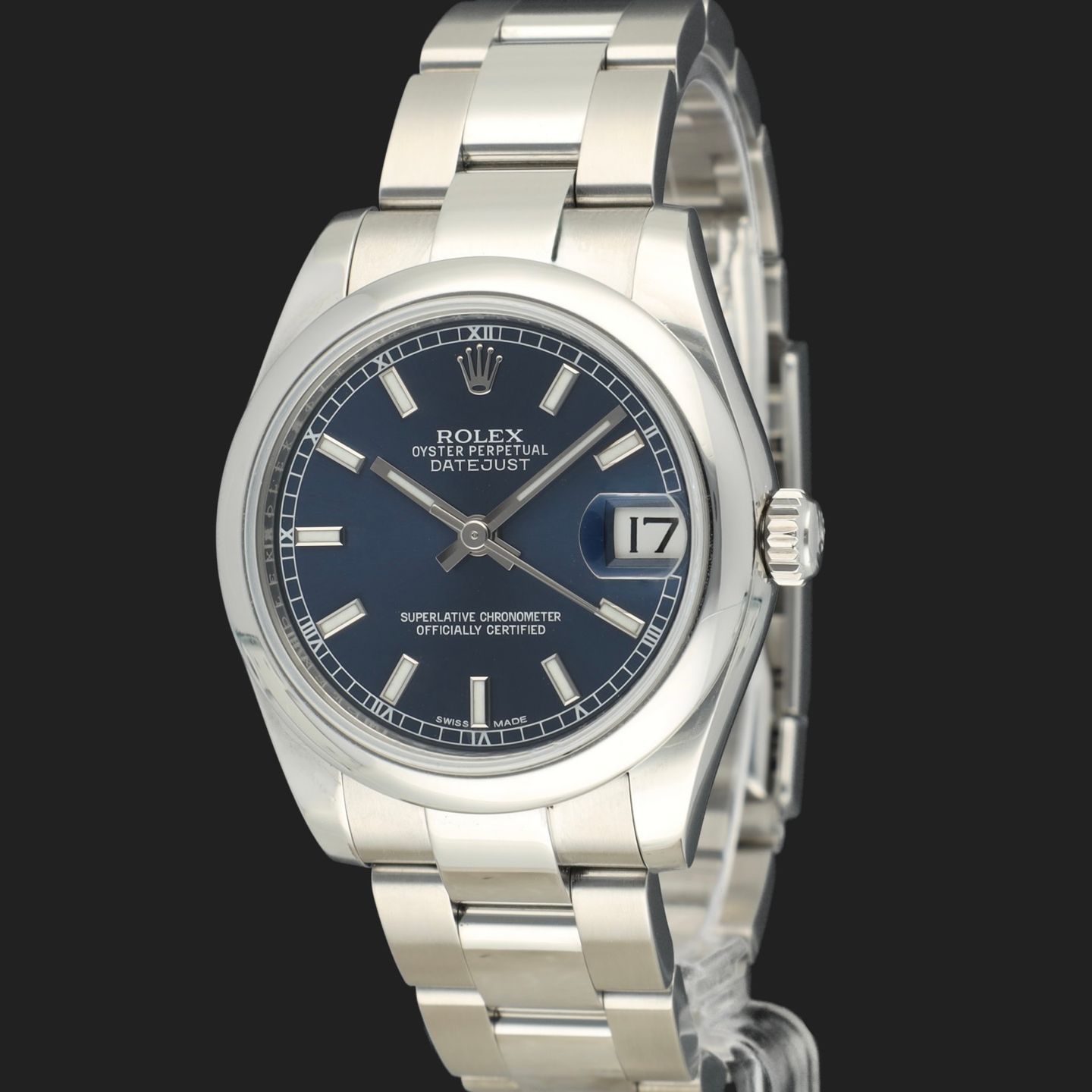 Rolex Datejust 31 178240 (2018) - Blauw wijzerplaat 31mm Staal (1/8)
