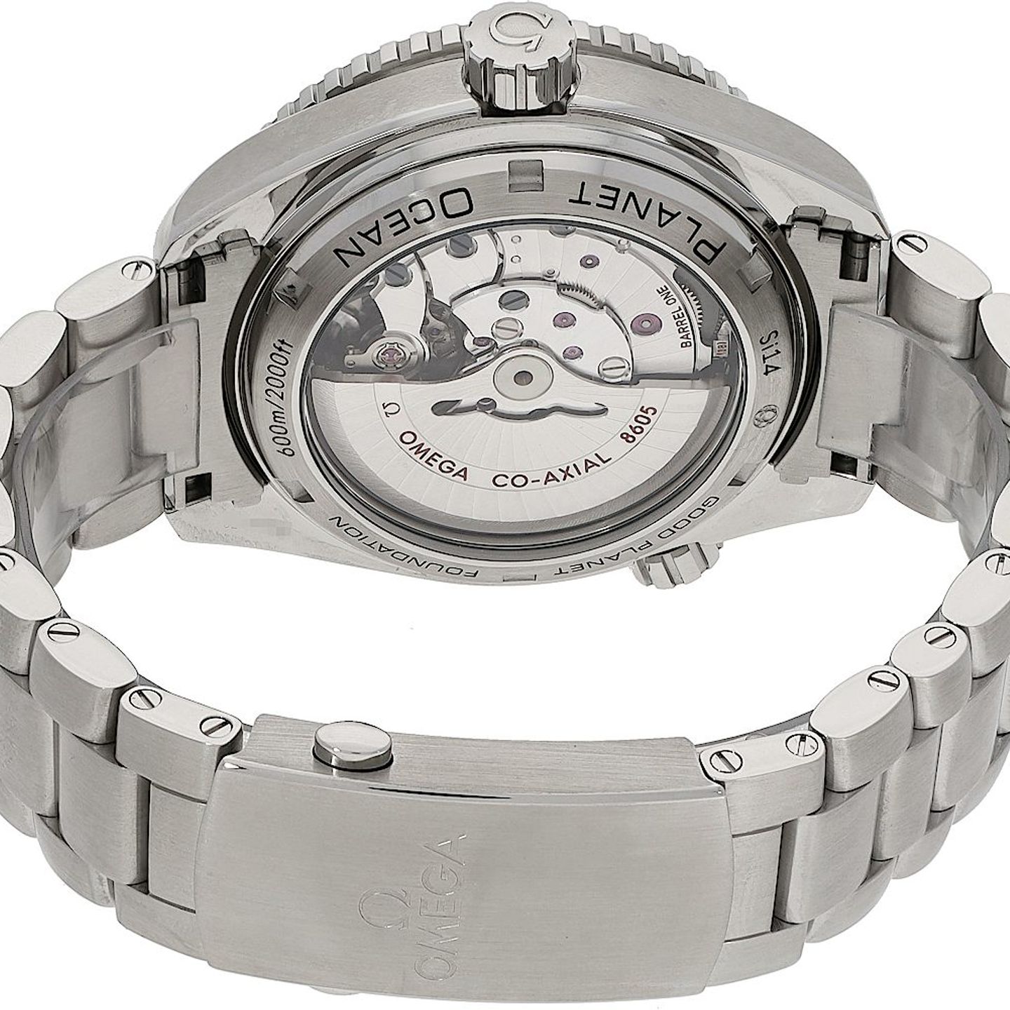 Omega Seamaster Planet Ocean 232.30.44.22.03.001 (2019) - Blue dial 44 mm Steel case (5/5)