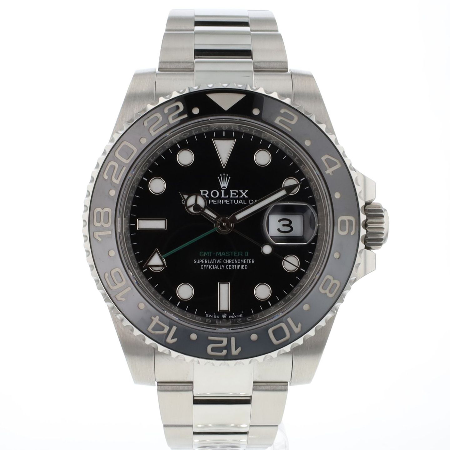 Rolex GMT-Master II 126710GRNR (2025) - Black dial 40 mm Steel case (1/6)