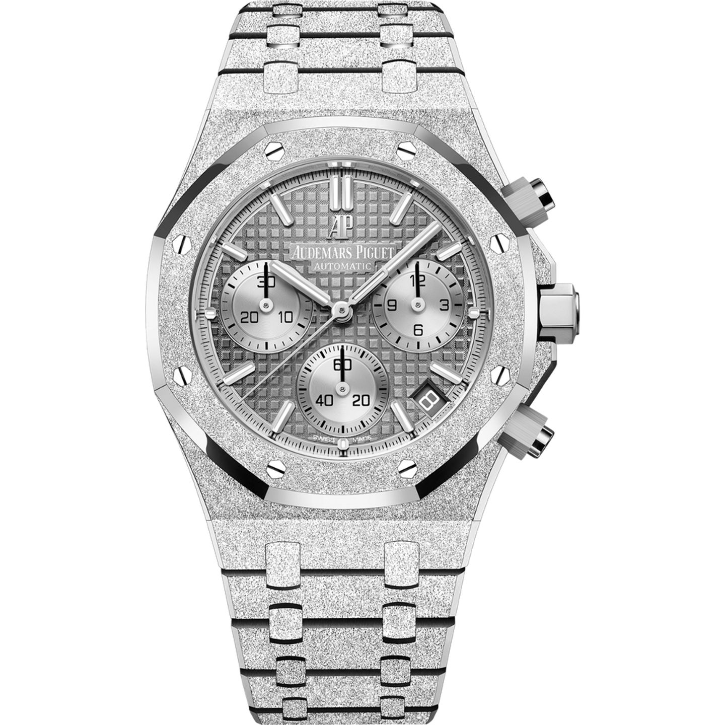 Audemars Piguet Royal Oak Chronograph 26239BC.GG.1224BC.01 (2025) - Grey dial 41 mm White Gold case (1/1)