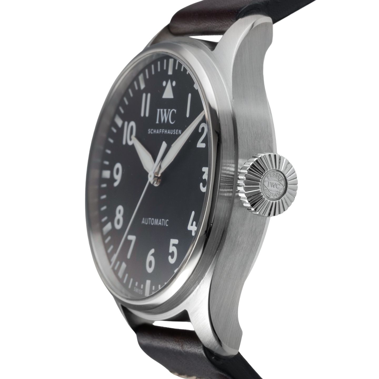 IWC Big Pilot IW329301 (Unknown (random serial)) - Black dial 43 mm Steel case (6/8)