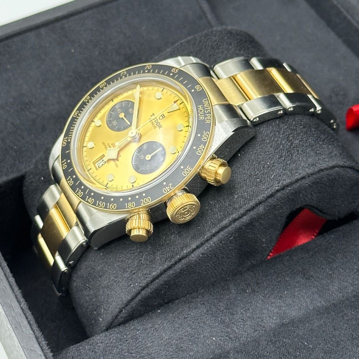 Tudor Black Bay Chrono 79363N-0007 (2023) - Champagne wijzerplaat 41mm Goud/Staal (5/8)