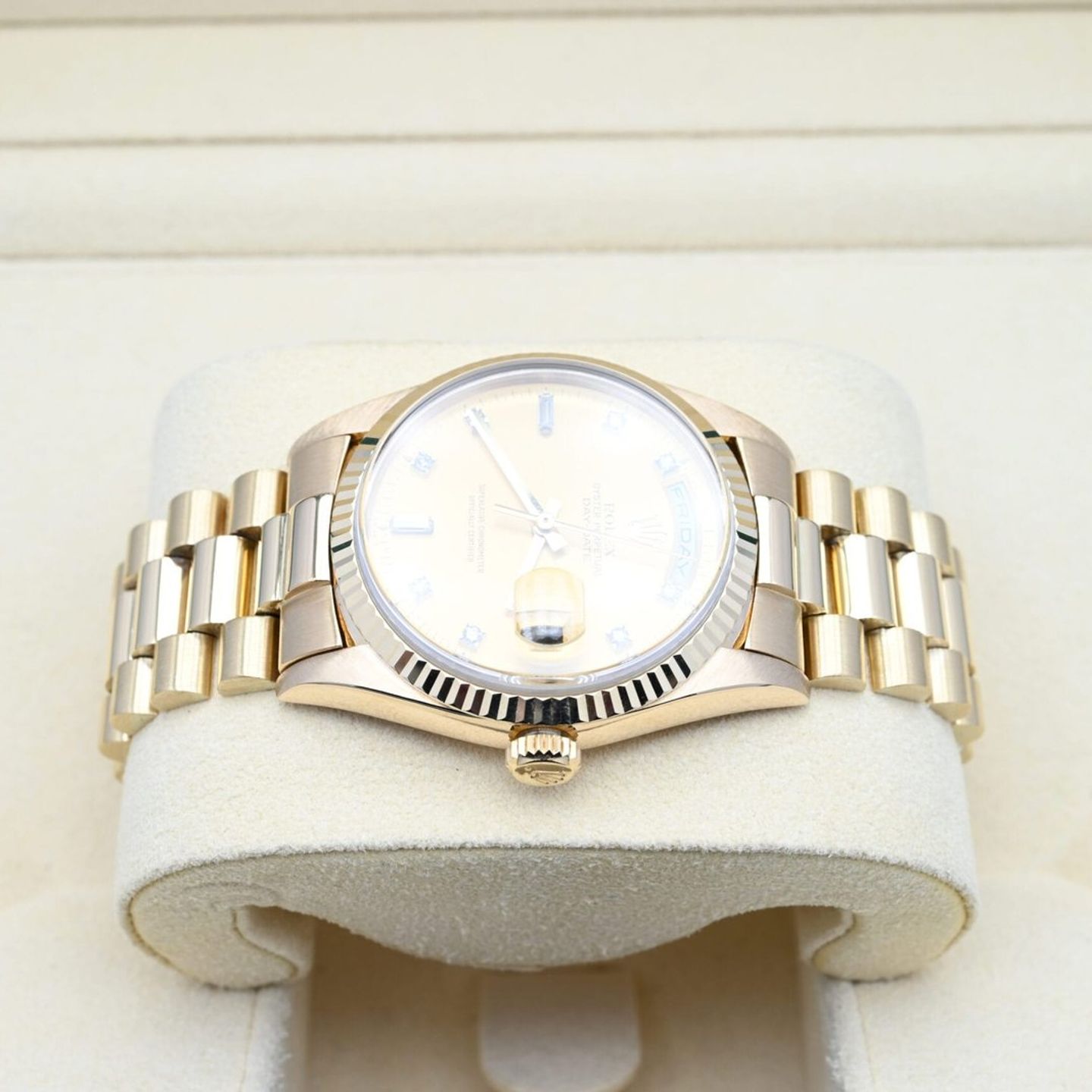 Rolex Day-Date 36 18238 (1997) - 36mm Geelgoud (4/7)