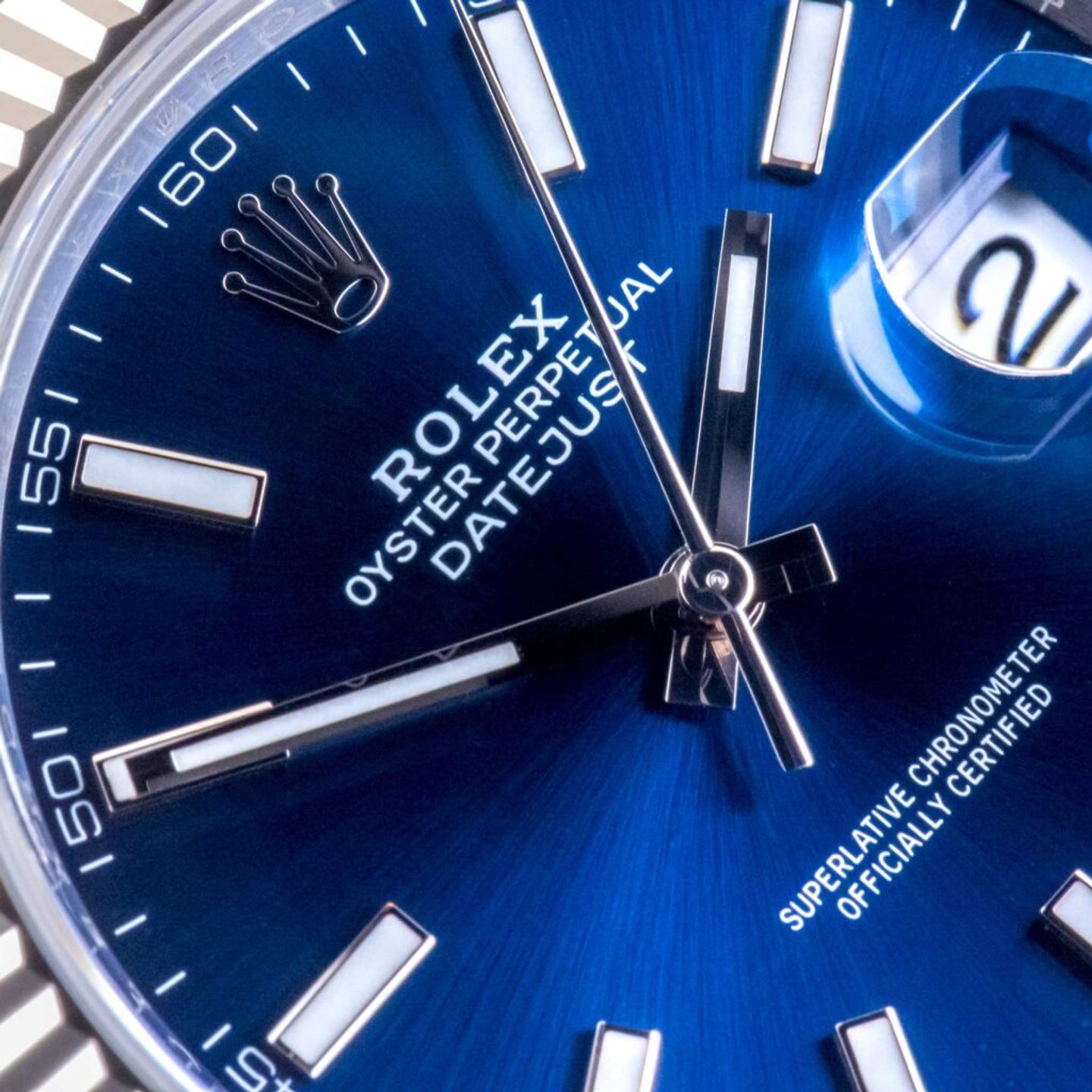 Rolex Datejust 41 126334 (2026) - Blauw wijzerplaat 41mm Staal (2/8)
