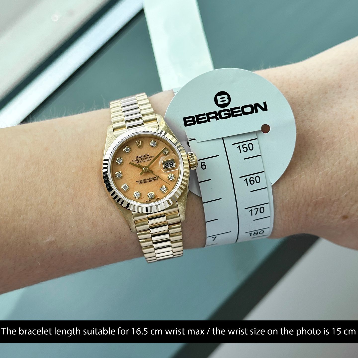 Rolex Lady-Datejust 79178 (1997) - 26 mm Yellow Gold case (3/7)