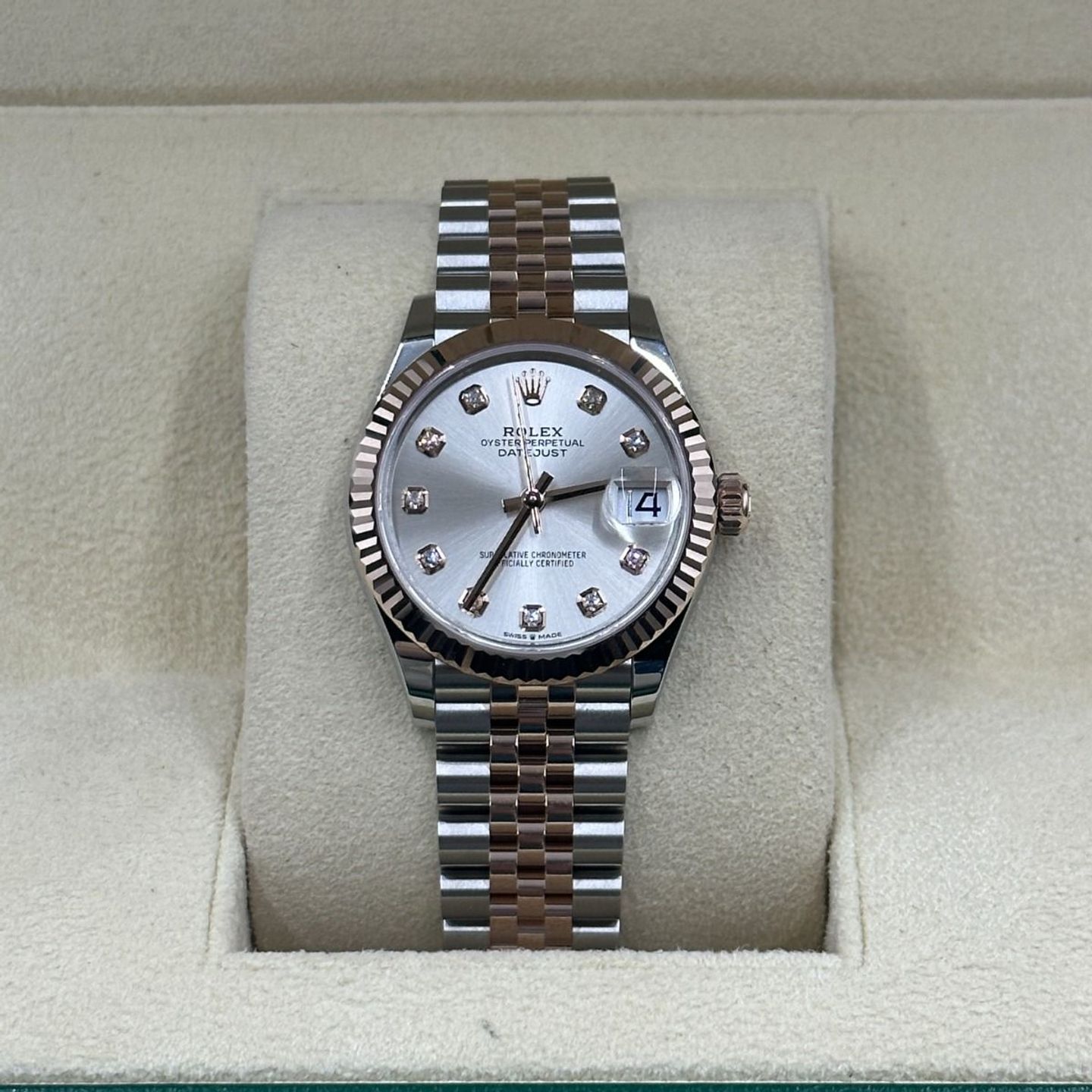 Rolex Datejust 31 278271 (2024) - Silver dial 31 mm Steel case (5/8)