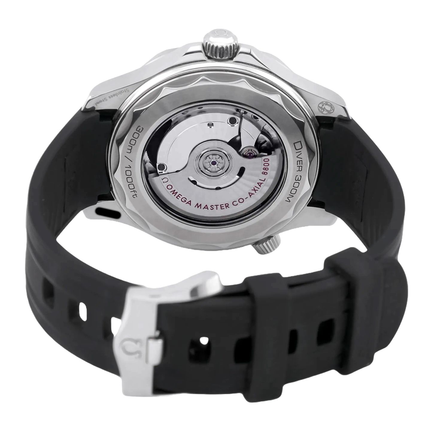 Omega Seamaster Diver 300 M 210.30.42.20.10.001 (2025) - Green dial 42 mm Steel case (8/8)