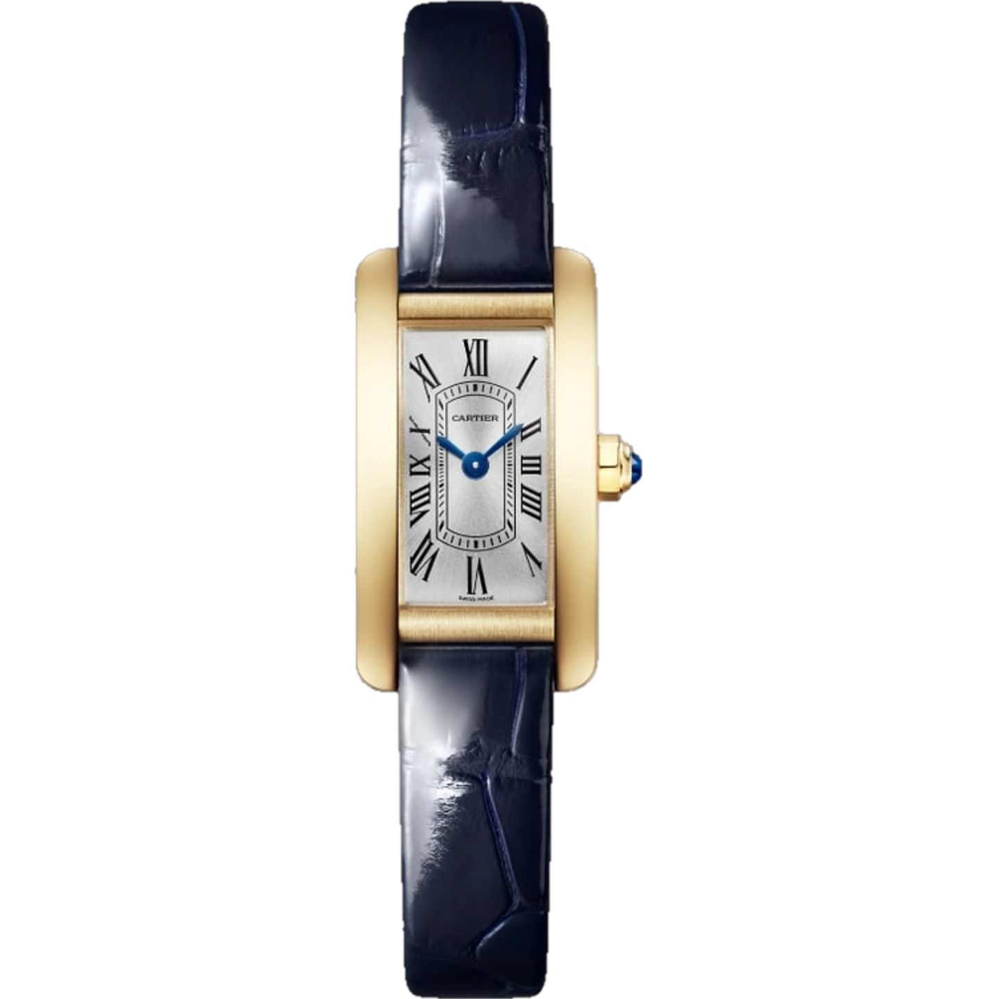 Cartier Tank Américaine WGTA0353 (2026) - Silver dial 15 mm Yellow Gold case (1/1)