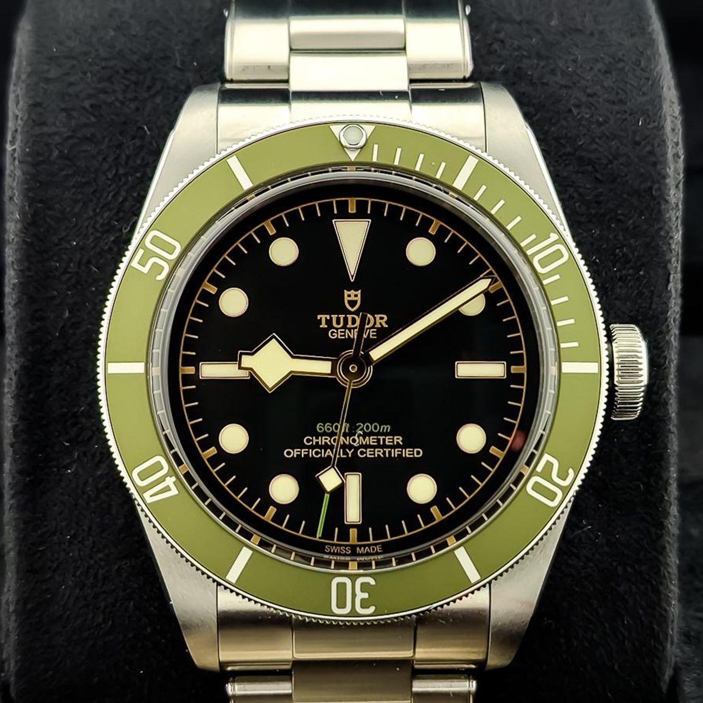 Tudor Black Bay 79230G (2019) - Zwart wijzerplaat 41mm Staal (1/8)