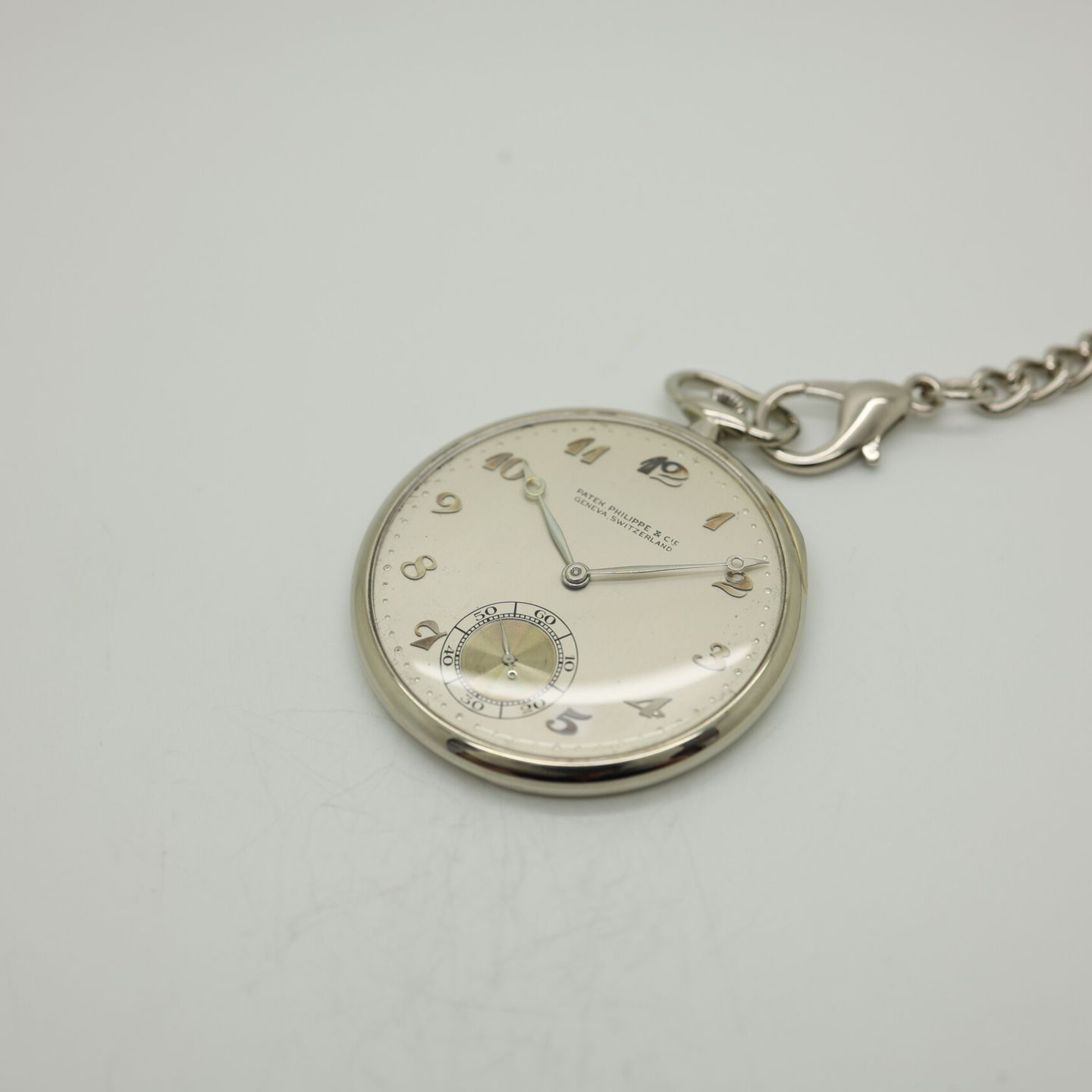 Patek Philippe Pocket watch Patek Philippe Pocket watch (1929) - Wit wijzerplaat Onbekend Witgoud (2/8)