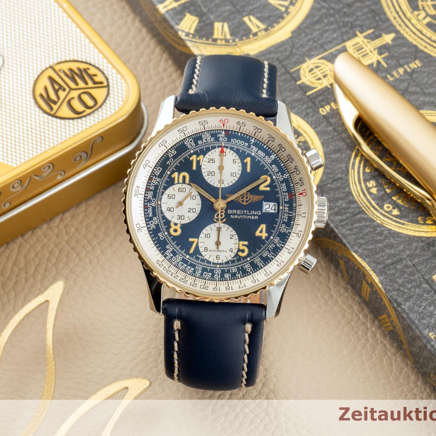 Breitling Old Navitimer D13022 (1995) - Staal (1/8)