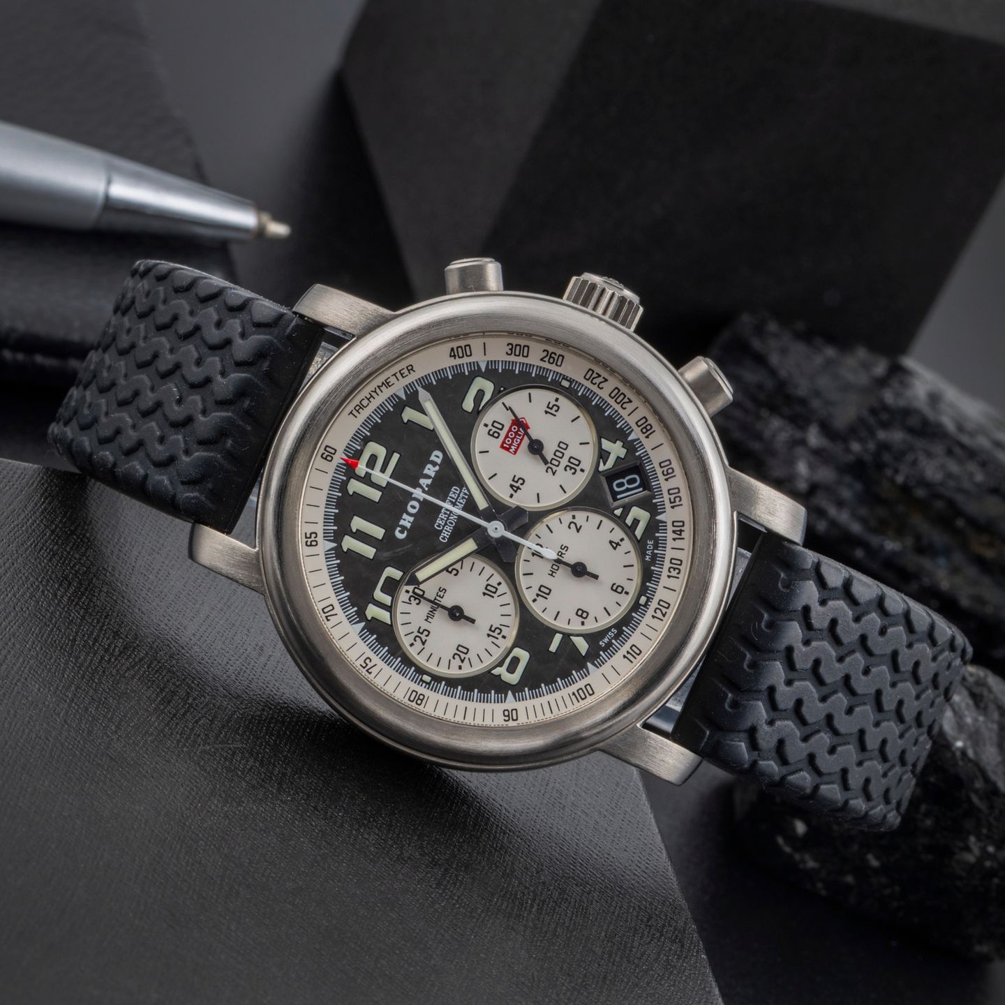 Chopard Mille Miglia 8407 (2005) - 40 mm Titanium case (2/8)