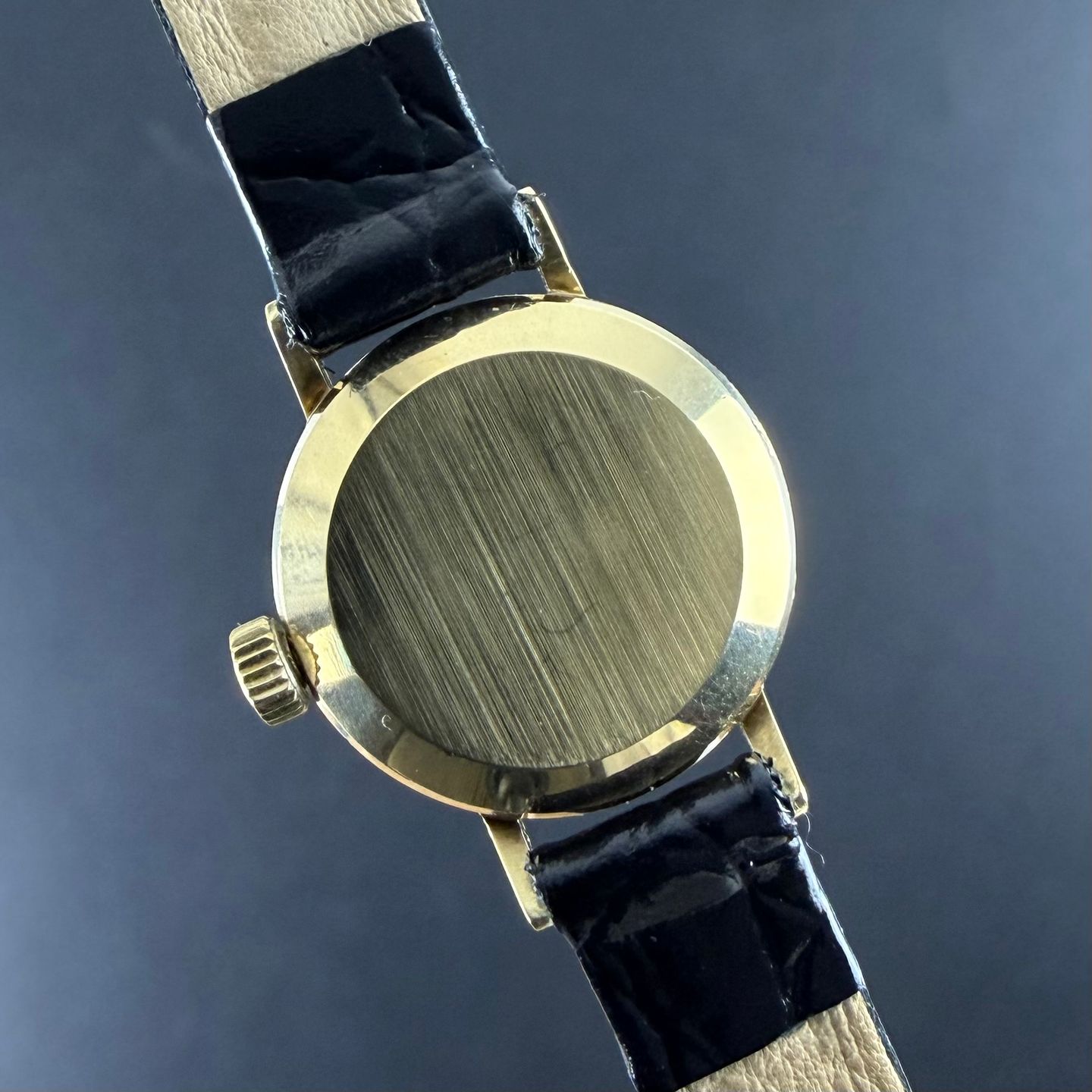 Omega Genève 511.297 (1969) - Gold dial 20 mm Yellow Gold case (4/8)