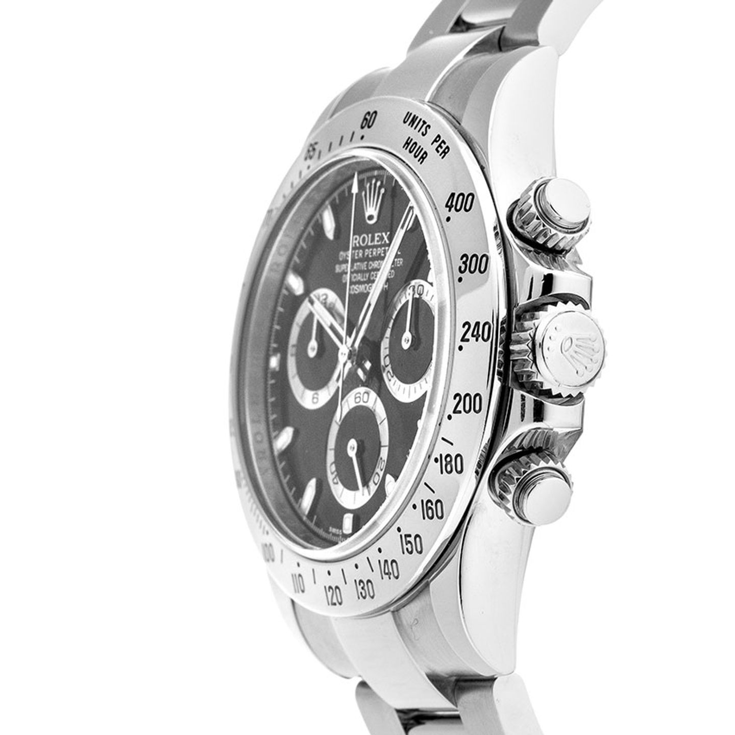 Rolex Daytona 116520 (2011) - Black dial 40 mm Steel case (3/8)