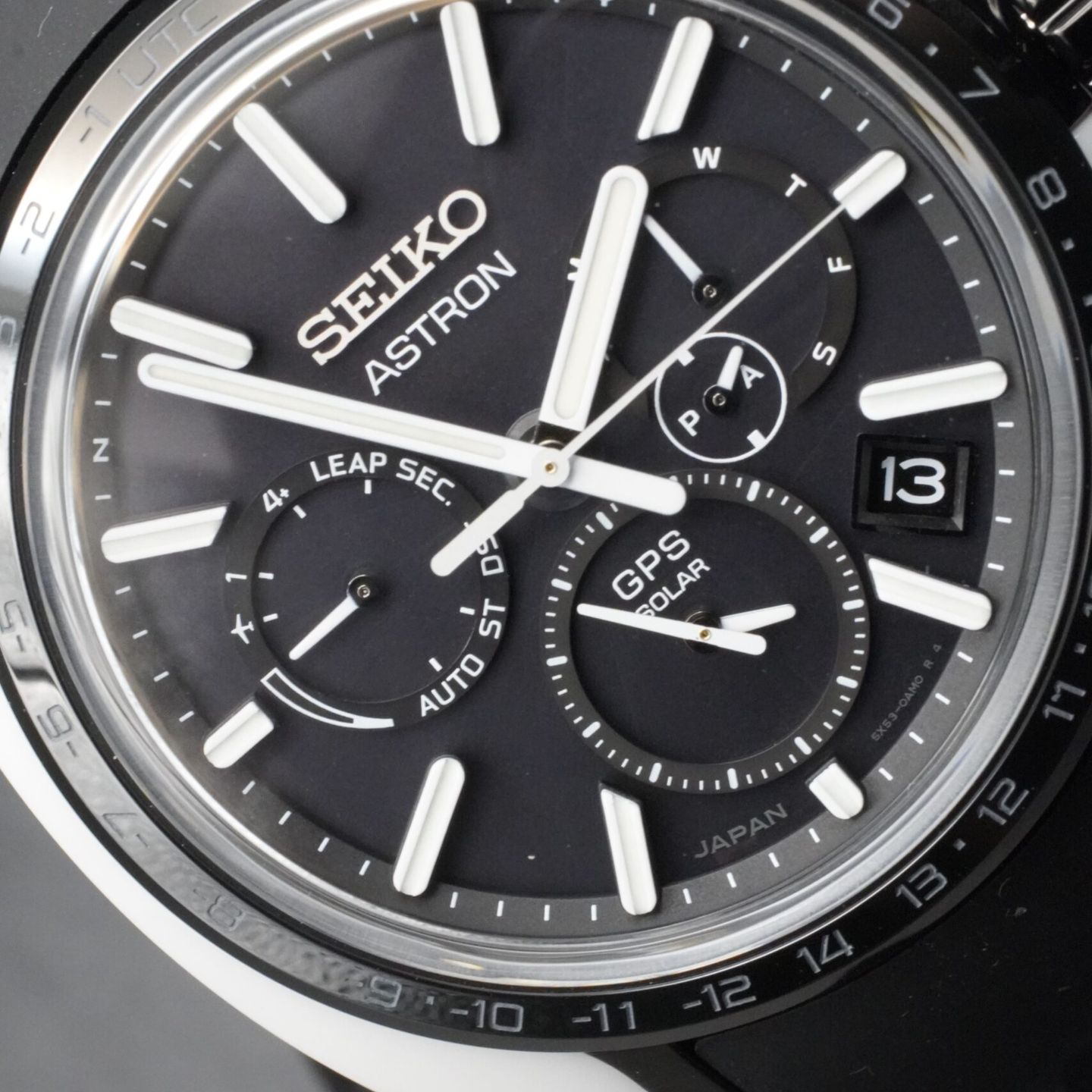 Seiko Astron Seiko Honda SBXC075 (2022) - Black dial 45 mm Steel case (6/8)