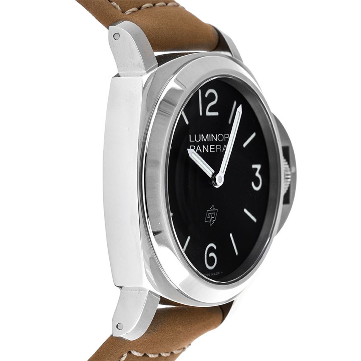 Panerai Luminor Base Logo PAM01086 (2025) - Zwart wijzerplaat 44mm Staal (4/6)