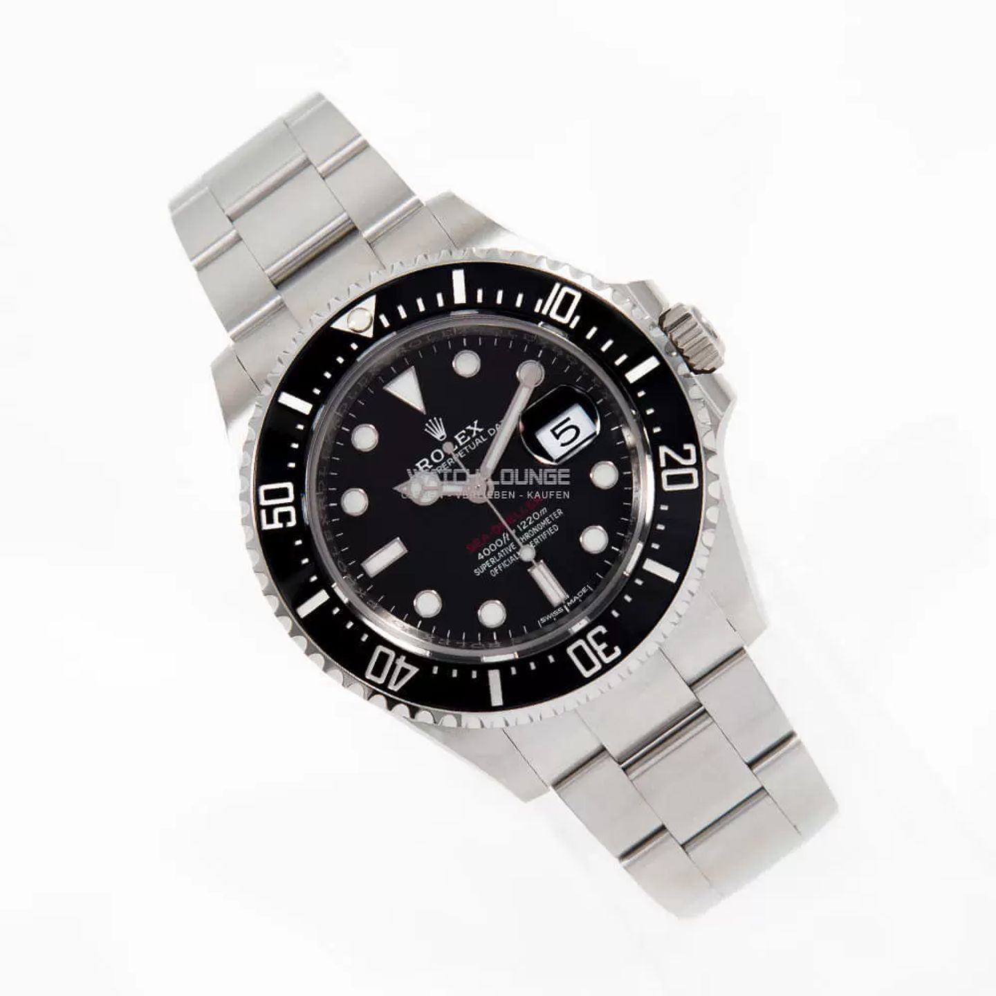 Rolex Sea-Dweller 126600 (2017) - Zwart wijzerplaat 43mm Staal (2/8)