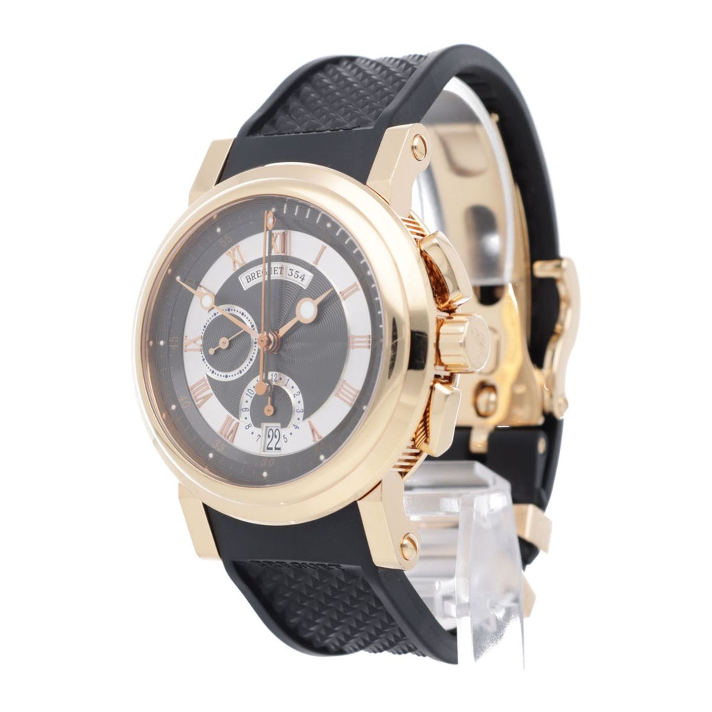 Breguet Marine 5827BR/Z2/5ZU (2025) - Grey dial 42 mm Rose Gold case (2/7)