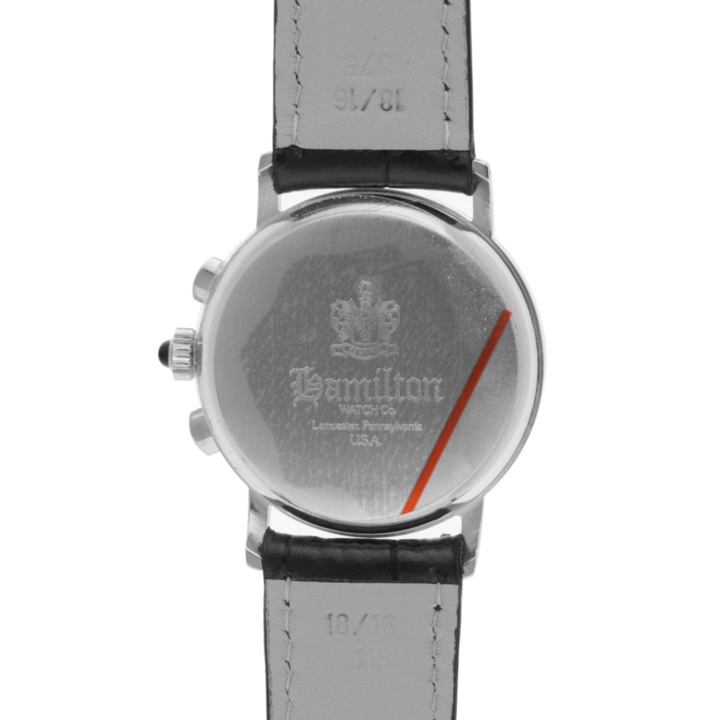 Hamilton Unknown 1239 (1988) - Wit wijzerplaat 32mm Staal (6/8)