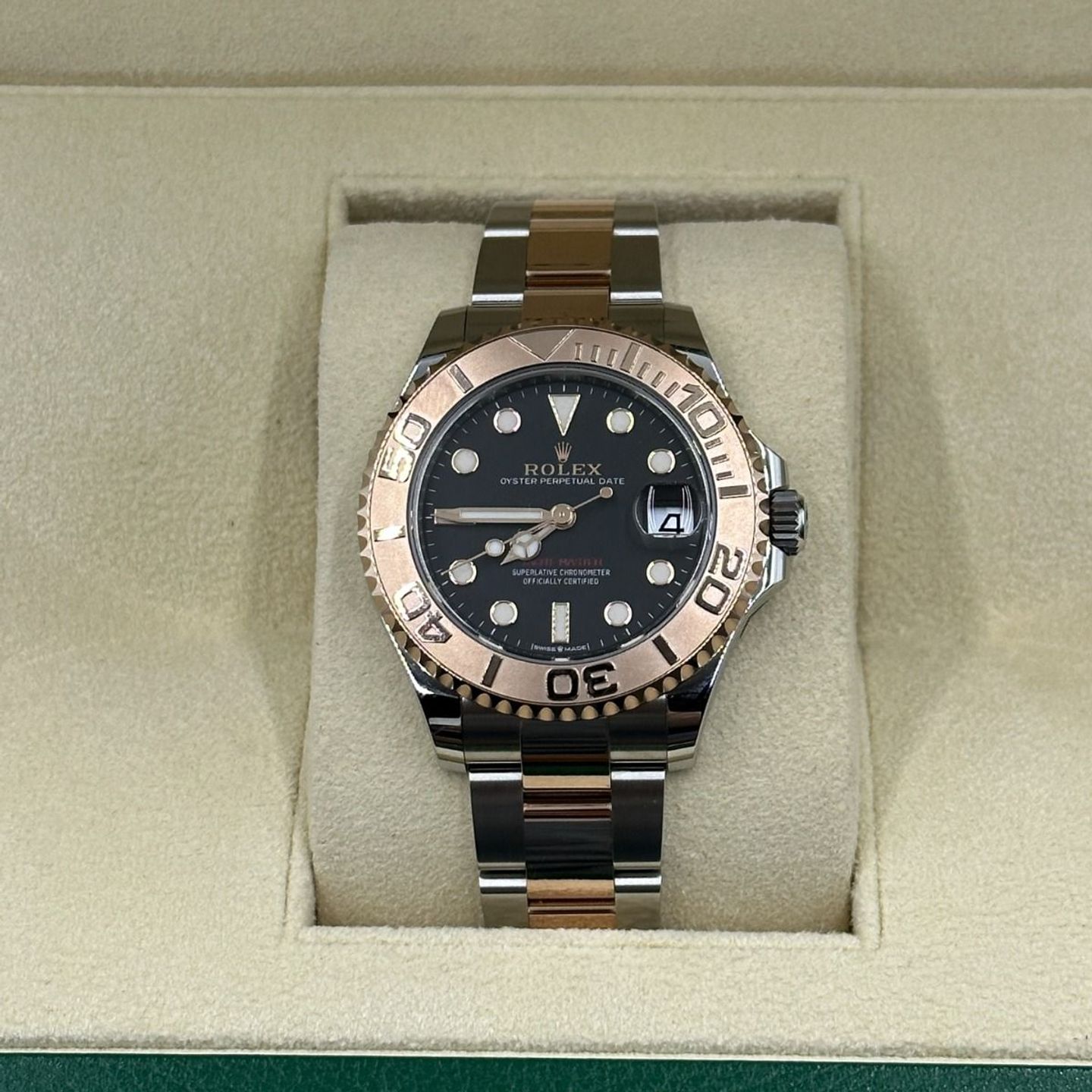 Rolex Yacht-Master 37 268621 (2024) - Zwart wijzerplaat 37mm Staal (5/8)