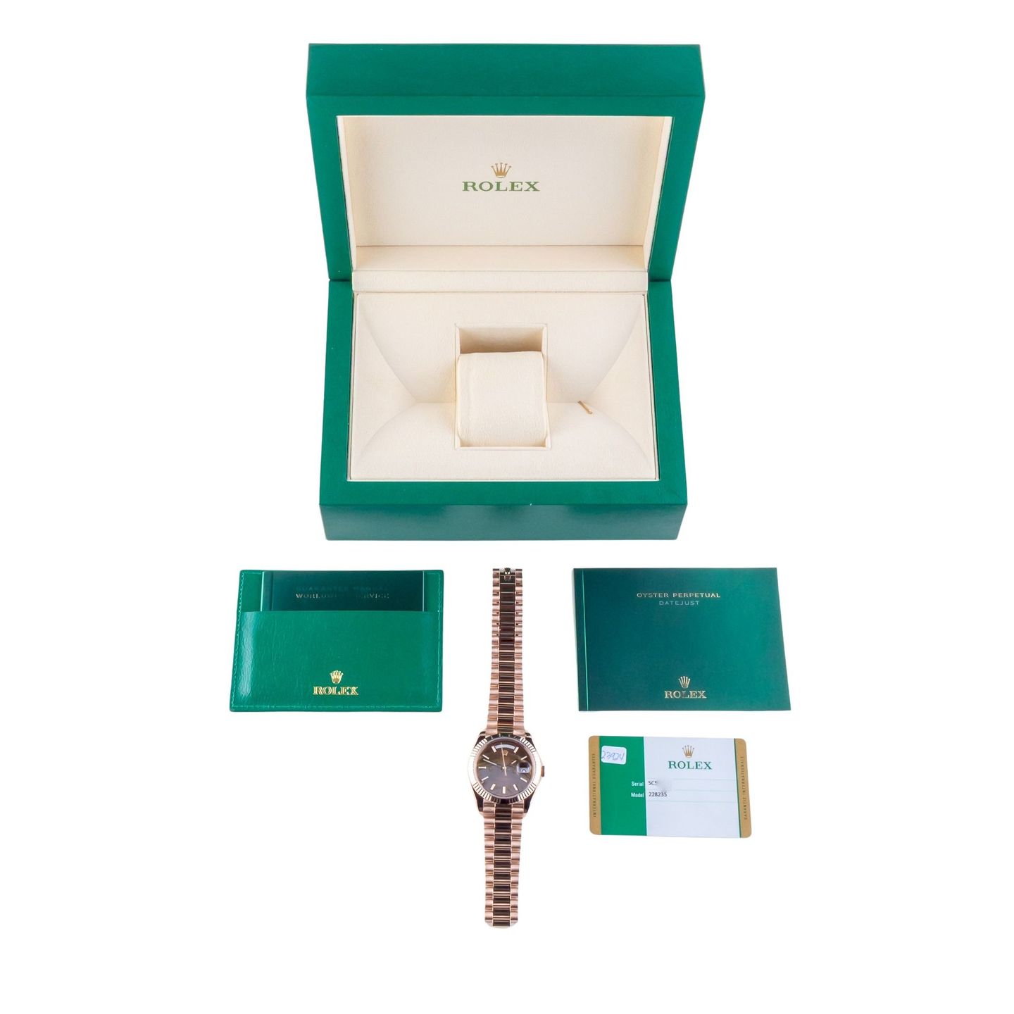 Rolex Day-Date 40 228235 (2018) - 40 mm Rose Gold case (8/8)