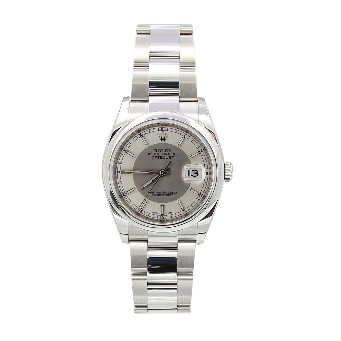 Rolex Datejust 36 116200 (Onbekend (willekeurig serienummer)) - 36mm Staal (1/6)