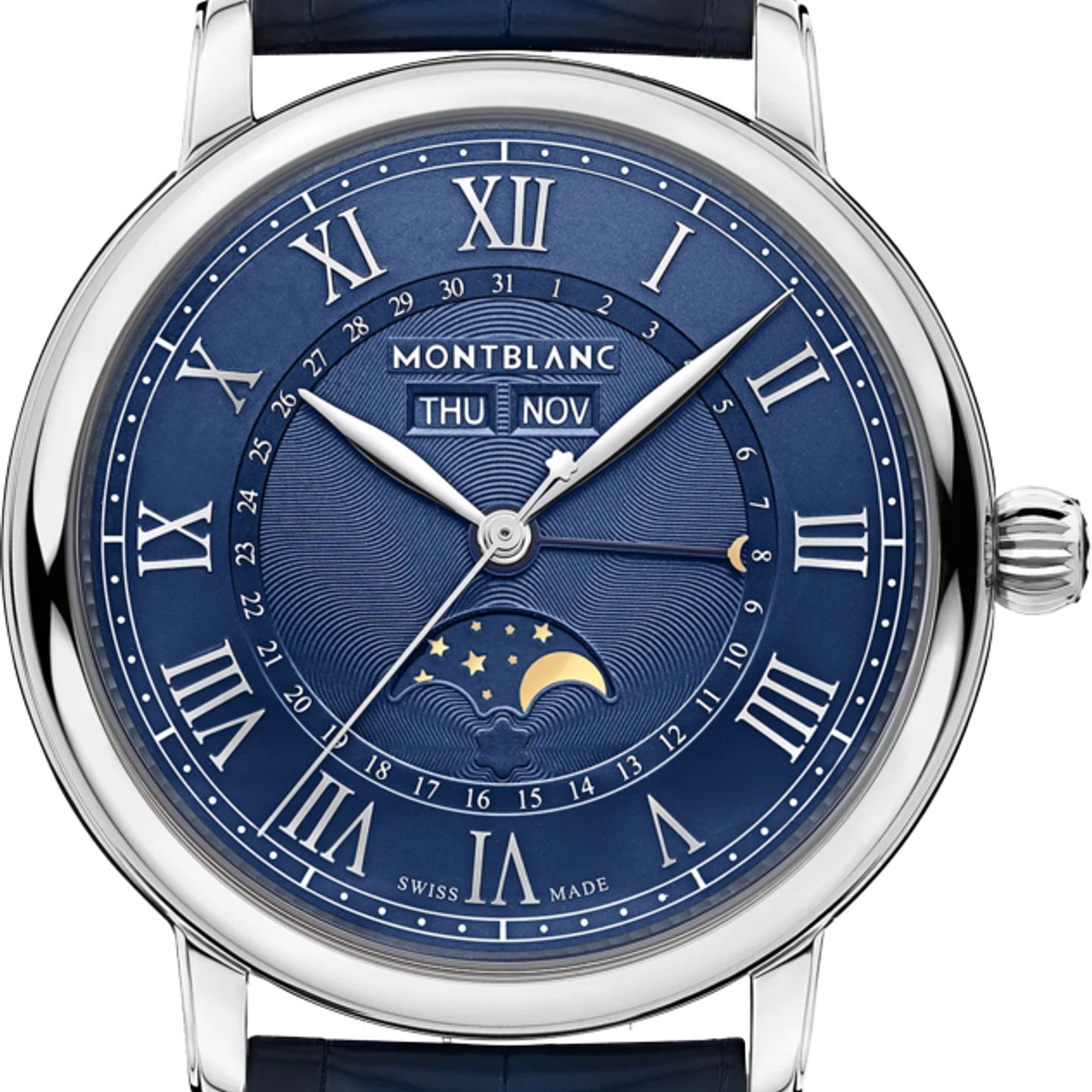 Montblanc Star 130967 (2024) - Blue dial 42 mm Steel case (2/2)