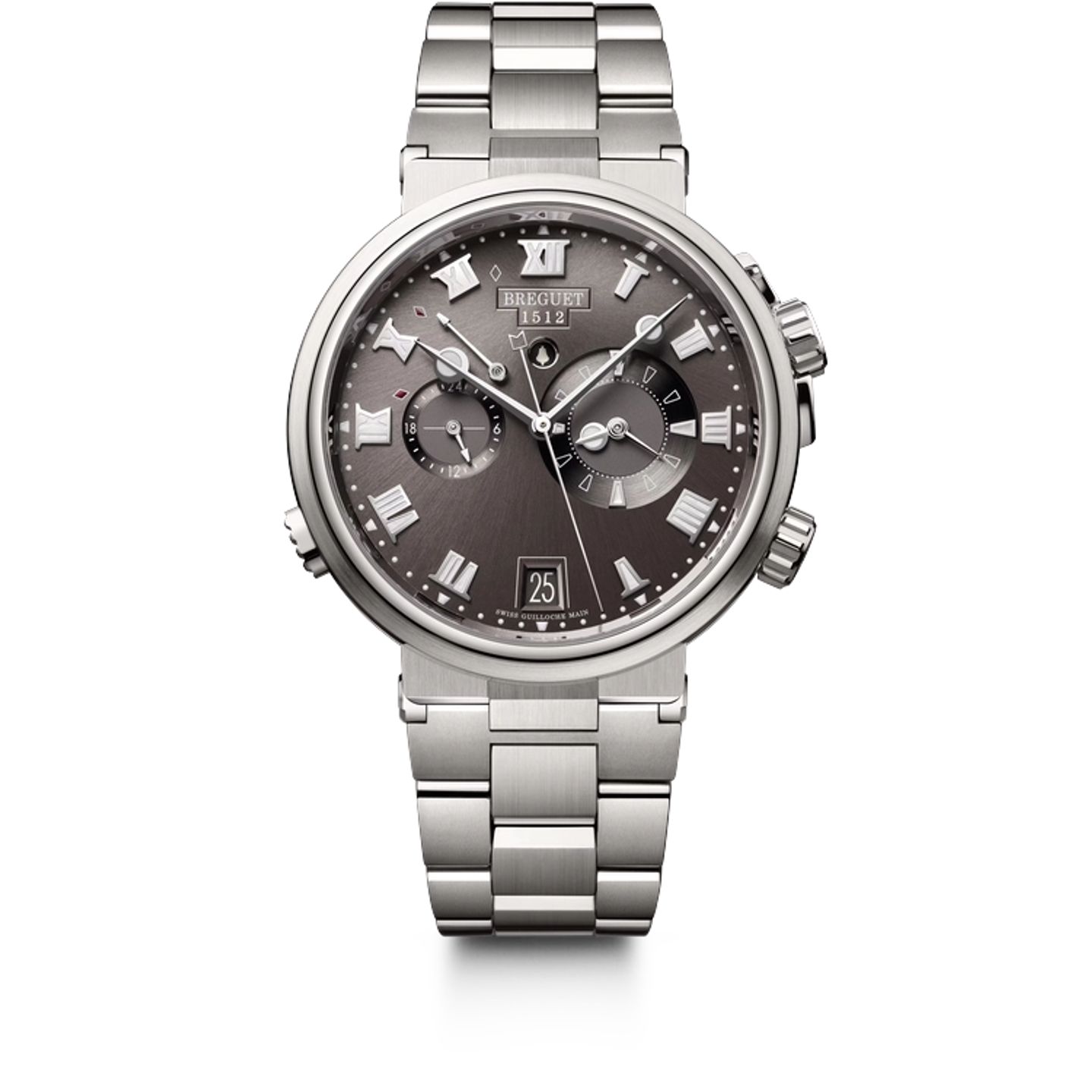 Breguet Marine 5547TI/G2/TZ0 (2026) - Grijs wijzerplaat 40mm Titanium (1/1)
