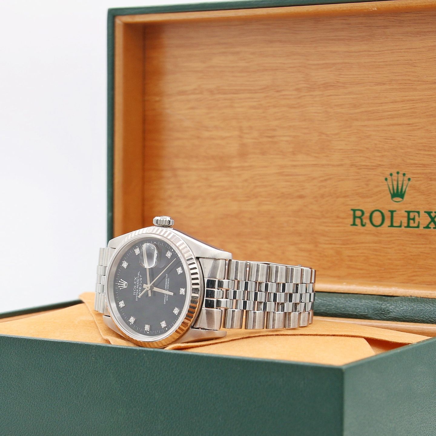 Rolex Datejust 36 16234 (Unknown (random serial)) - 36 mm Steel case (3/8)