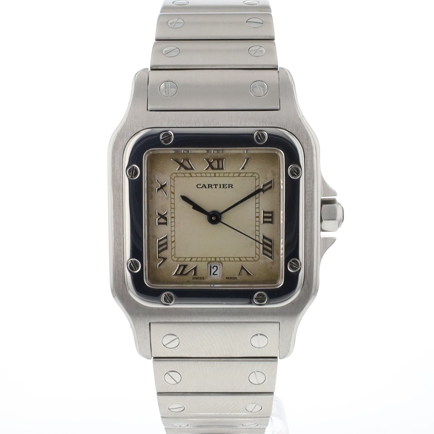 Cartier Santos Galbée 987901 (Unknown (random serial)) - 29 mm Steel case (1/5)