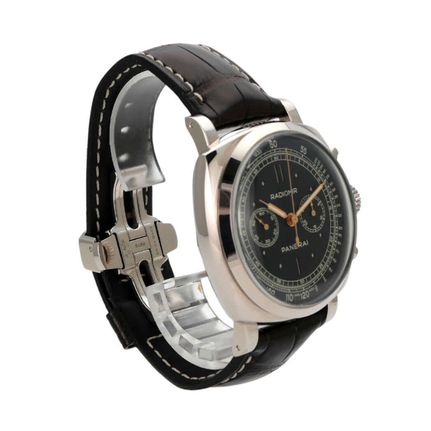 Panerai Radiomir Rattrapante PAM00214 (2014) - Black dial 45 mm Steel case (4/8)