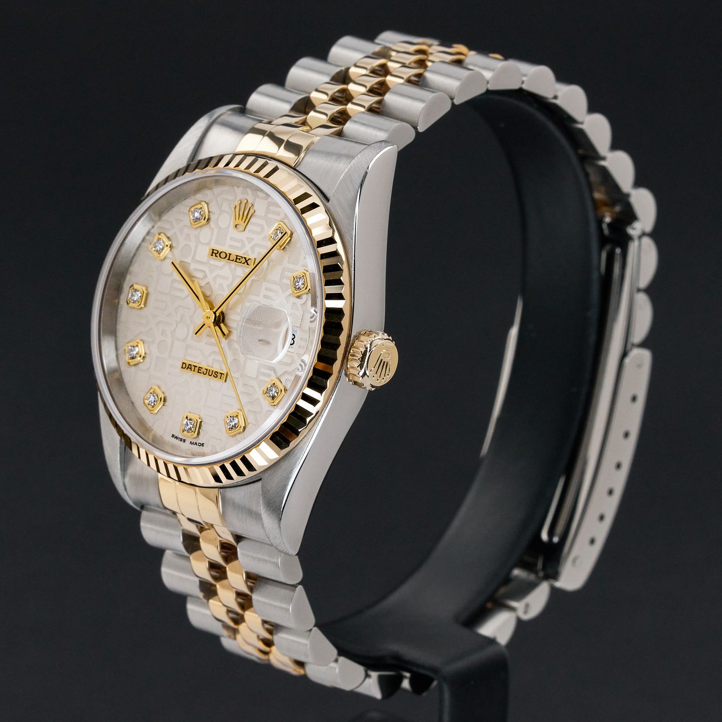 Rolex Datejust 36 16233 (1995) - 36 mm Gold/Steel case (4/8)