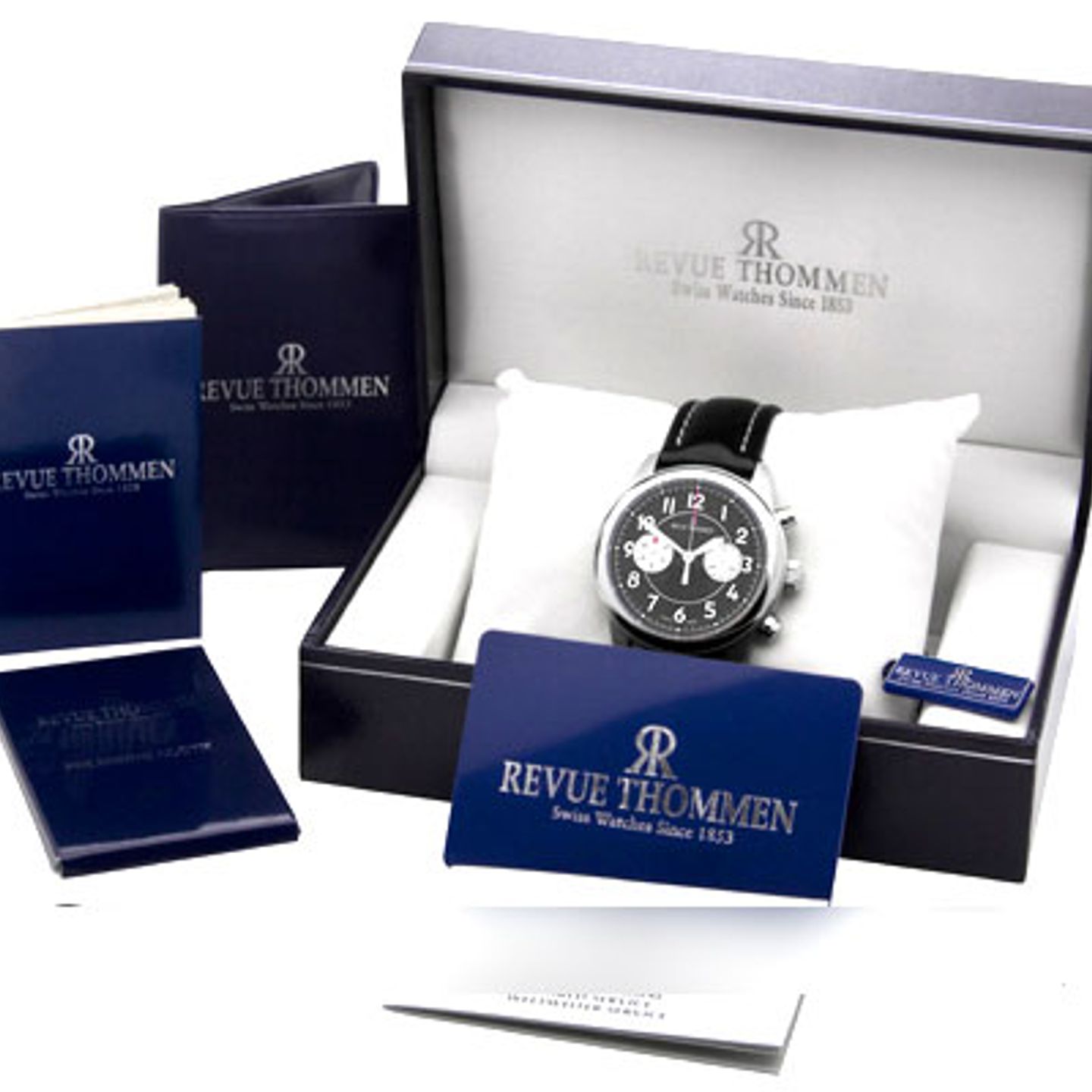 Revue Thommen Airspeed 16064.6737 (2011) - Black dial 44 mm Steel case (4/4)