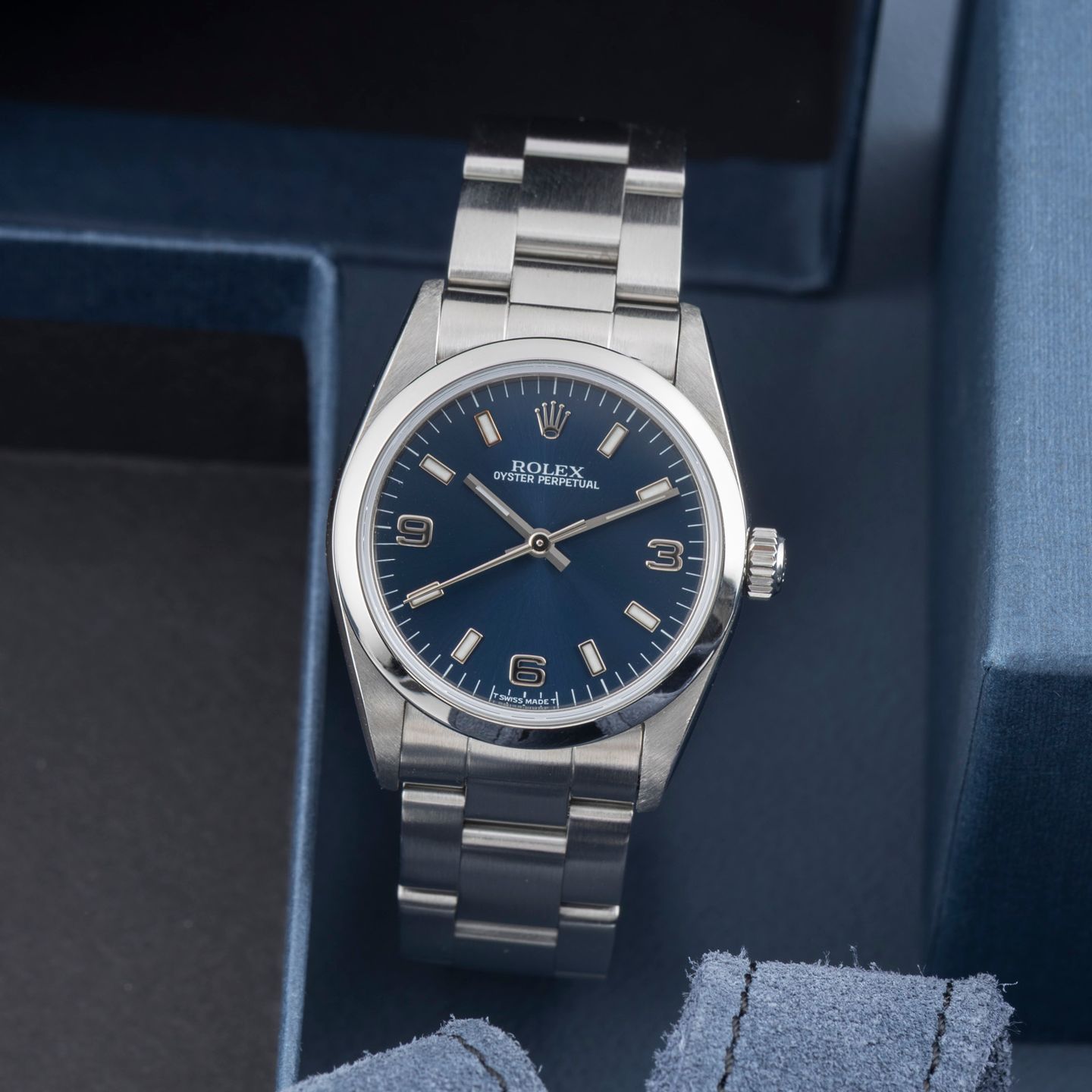 Rolex Oyster Perpetual 31 77080 (Onbekend (willekeurig serienummer)) - 31mm Staal (1/8)