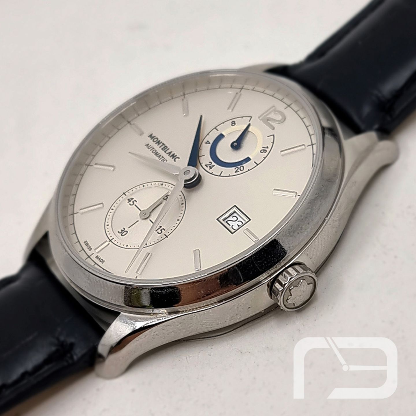 Montblanc Heritage Chronométrie 112540 (2024) - Zilver wijzerplaat 41mm Staal (3/8)